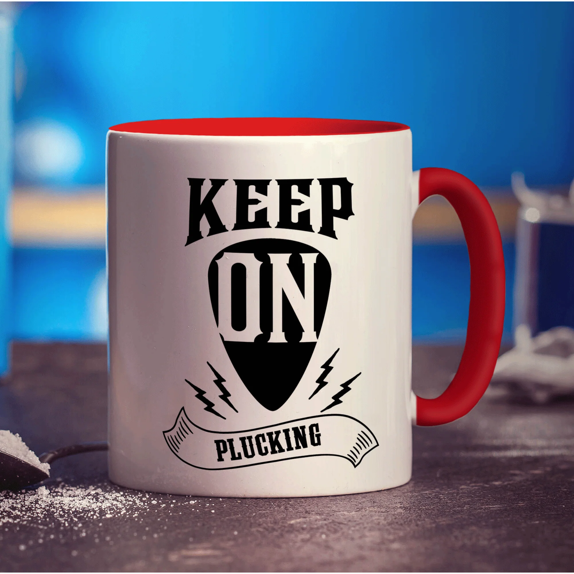 Keep on Plucking Mug - Image 11