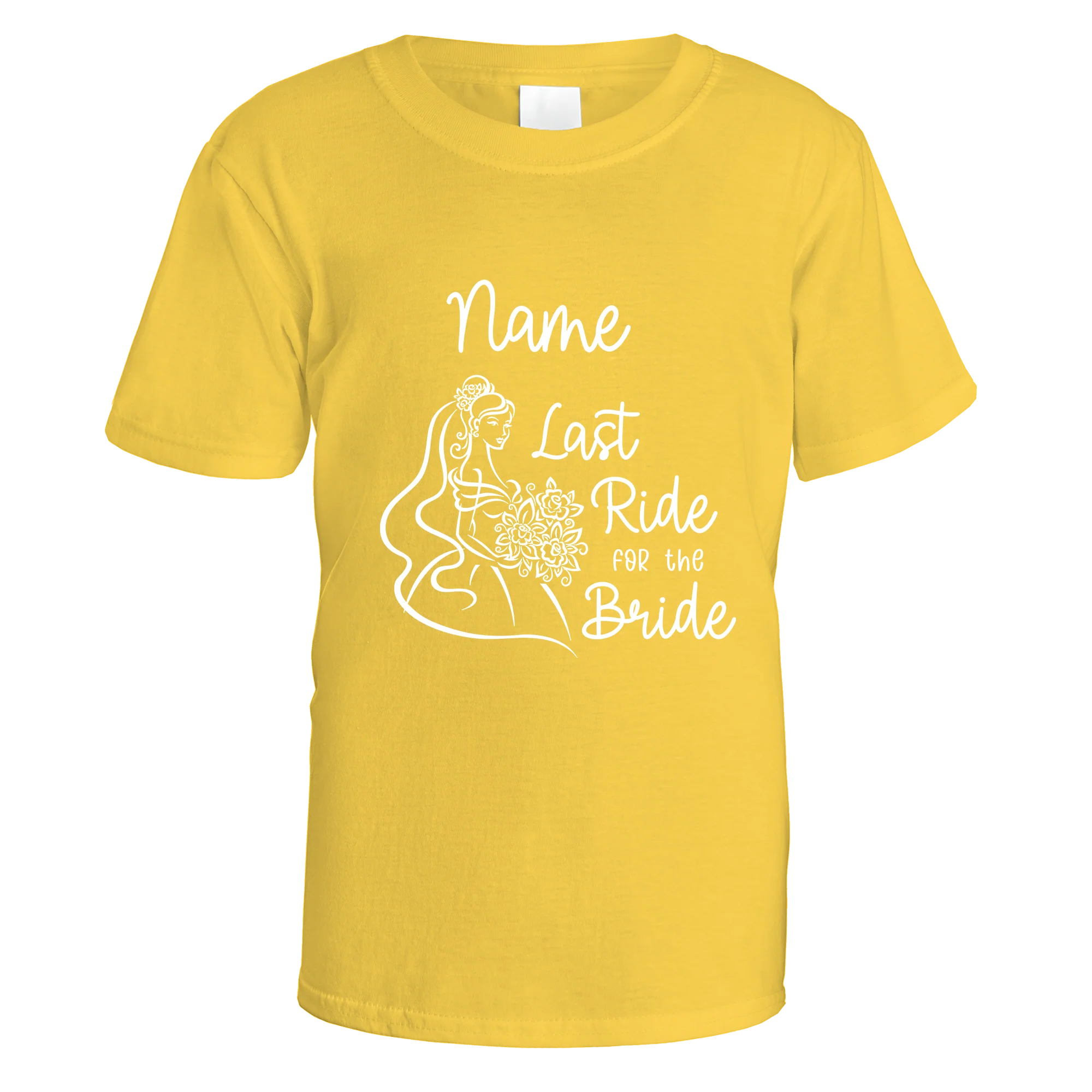 Last Ride for the Bride Hen Do T-Shirt - Image 5