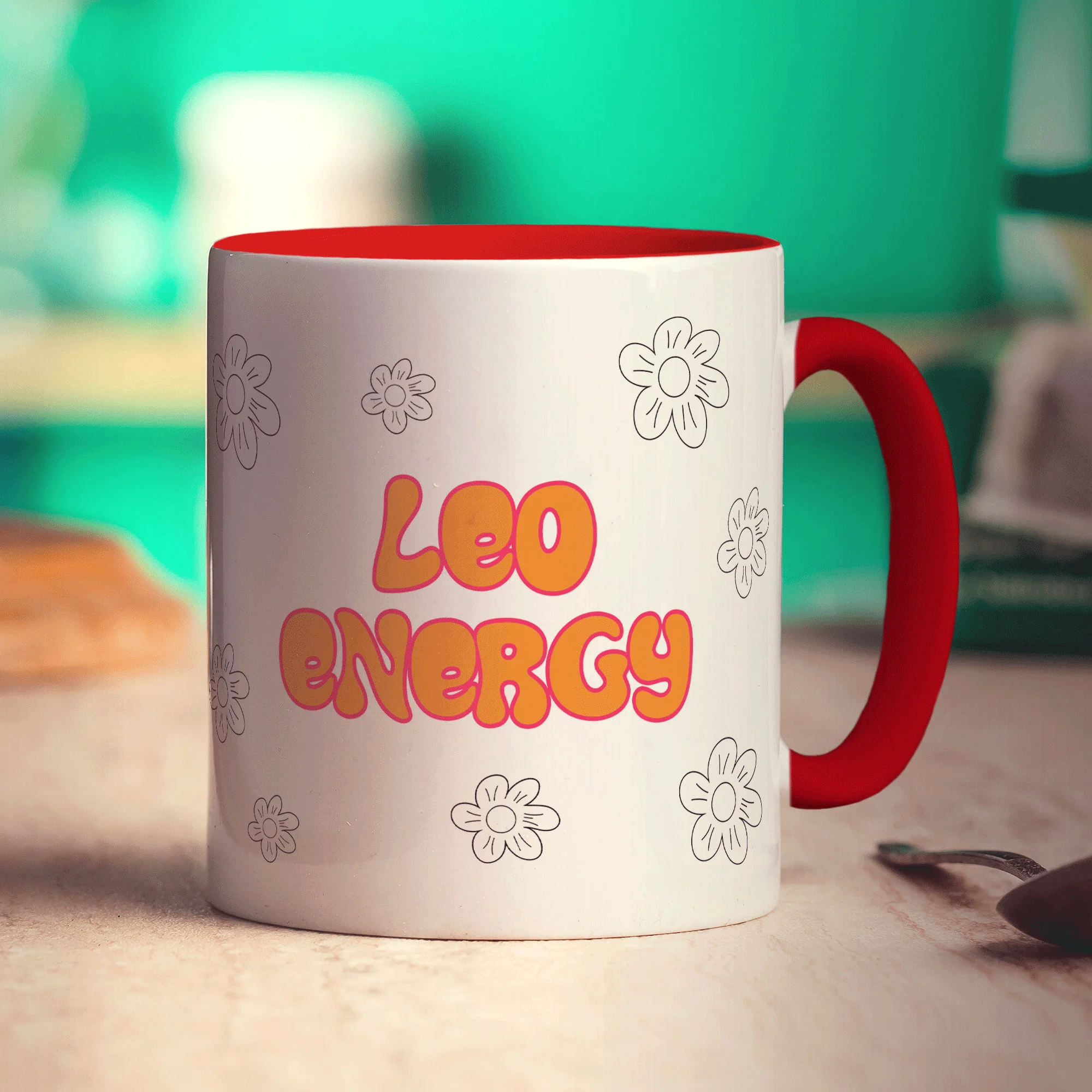 Leo Energy Star Sign Mug - Image 11