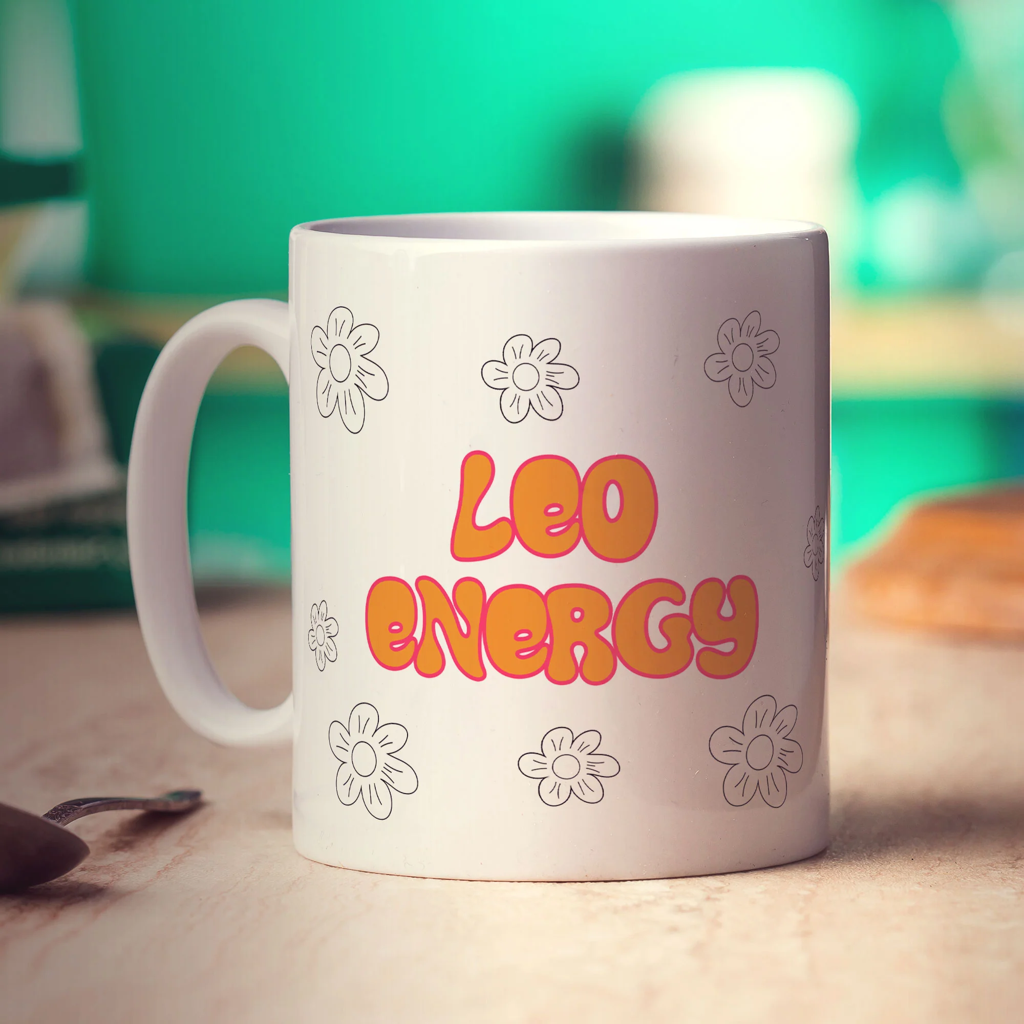 Leo Energy Star Sign Mug - Image 2