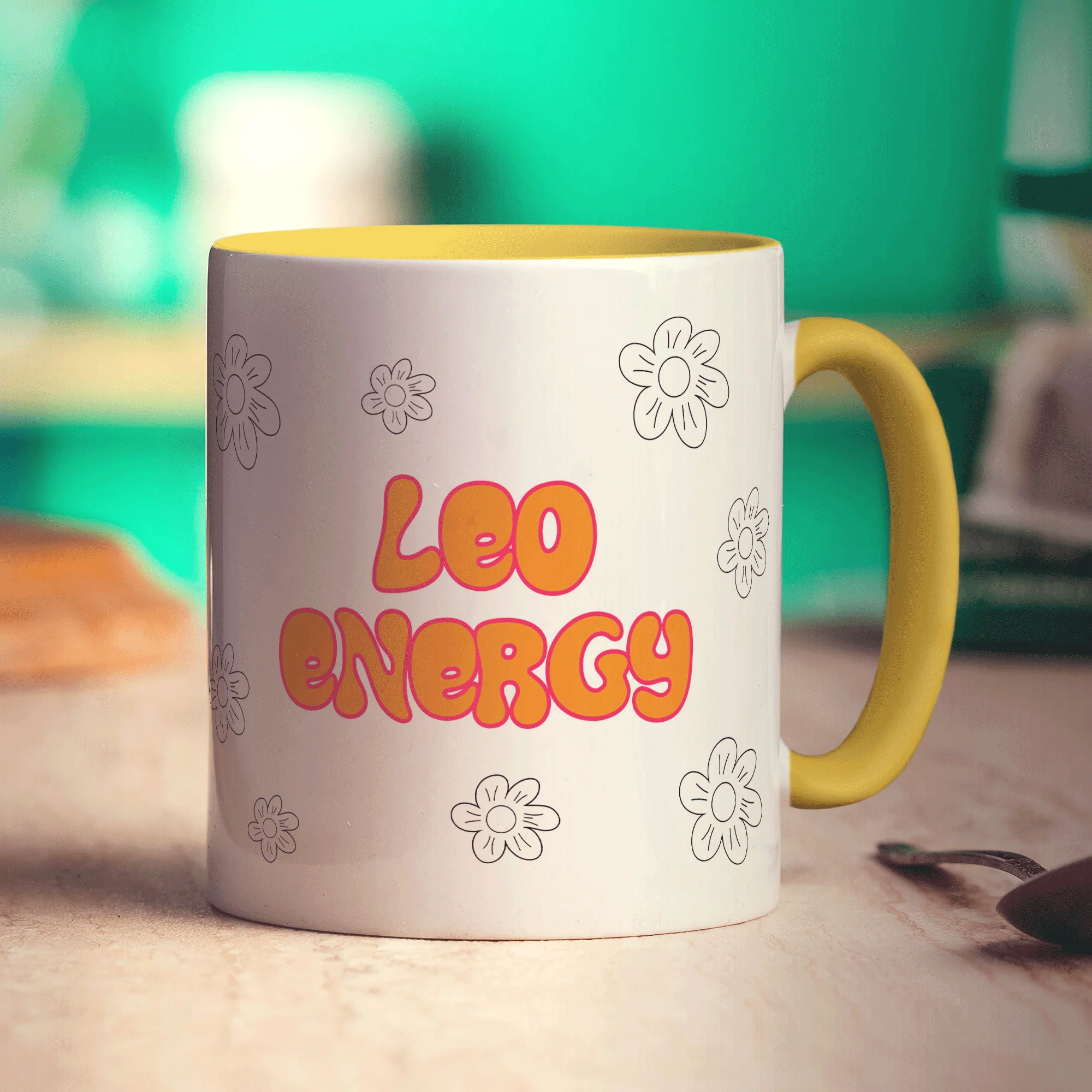 Leo Energy Star Sign Mug - Image 5