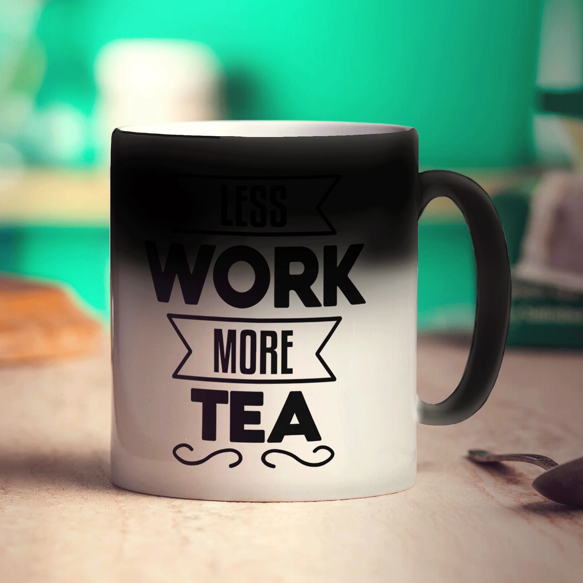 Less Work More Tea Mug - Image 8