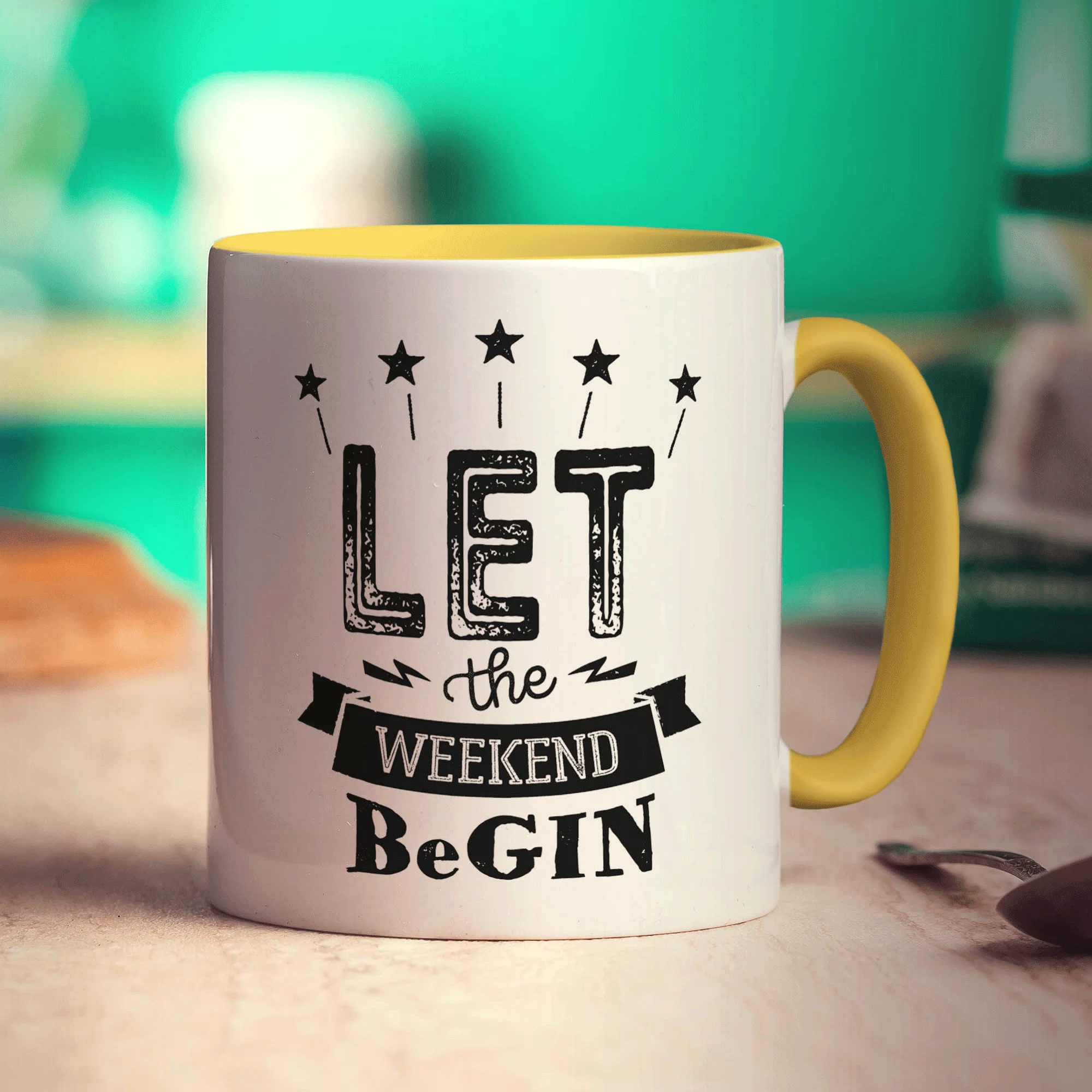 Let The Weekend BeGin Mug - Image 5