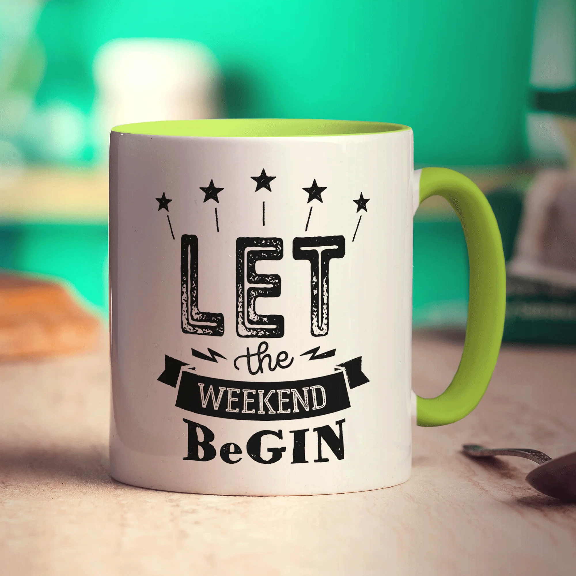 Let The Weekend BeGin Mug - Image 7