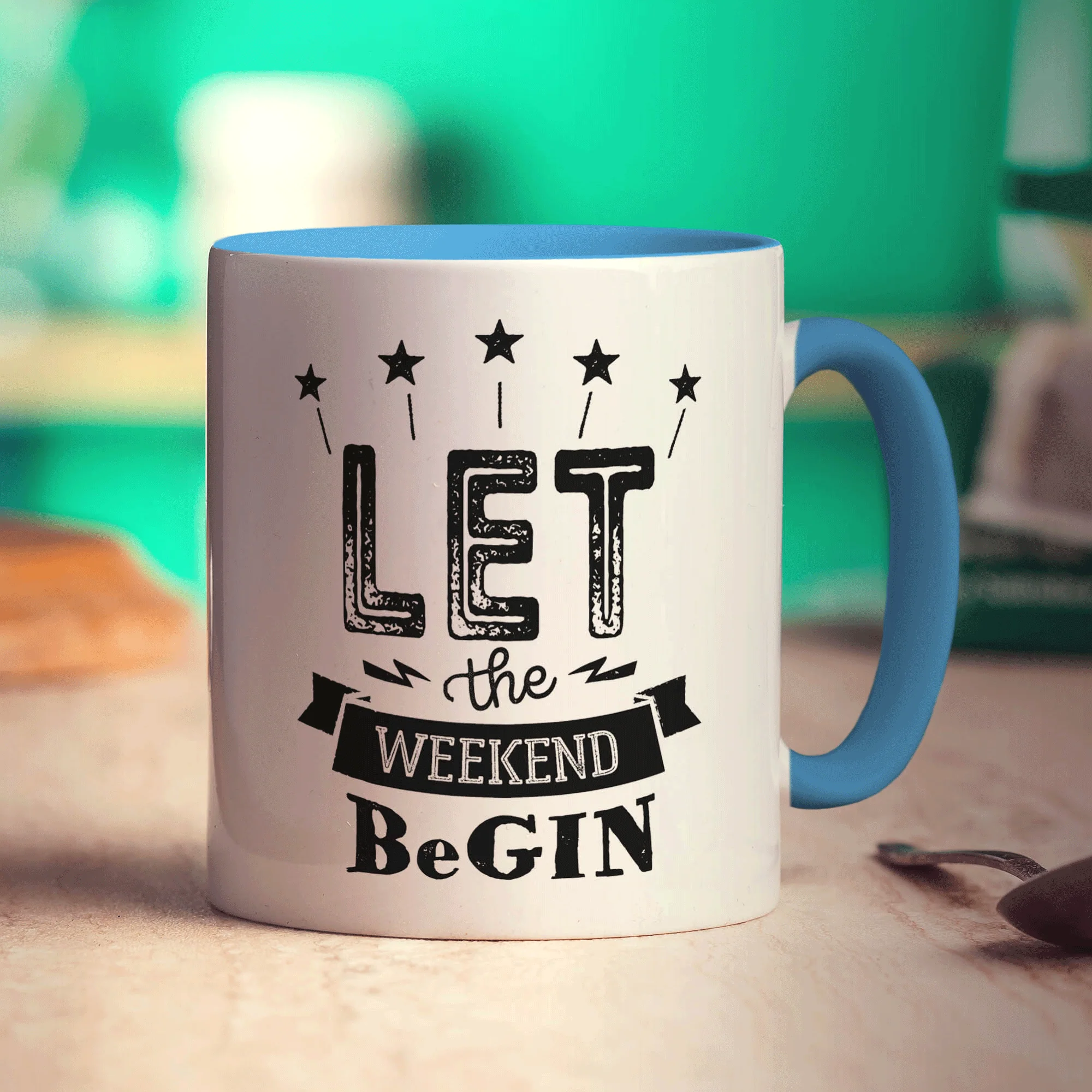 Let The Weekend BeGin Mug - Image 8