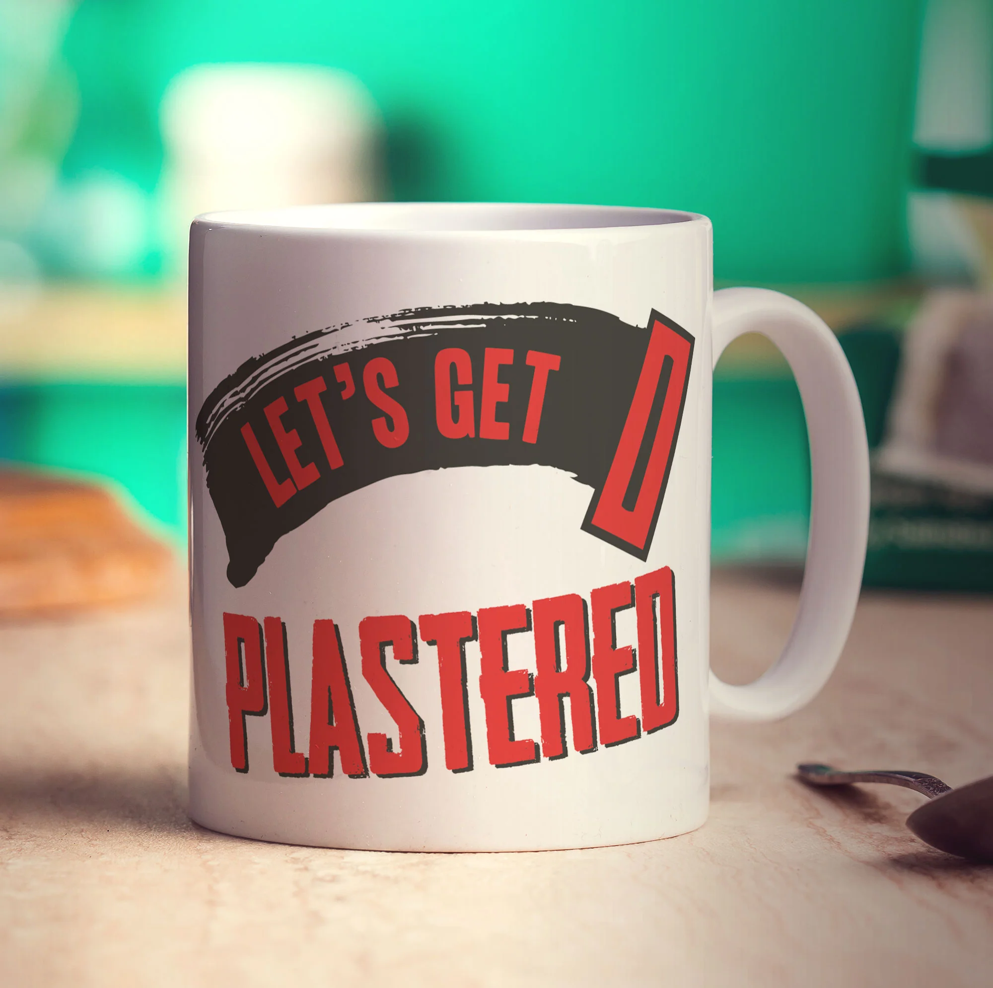 Let's Get Plastered Mug - Image 3