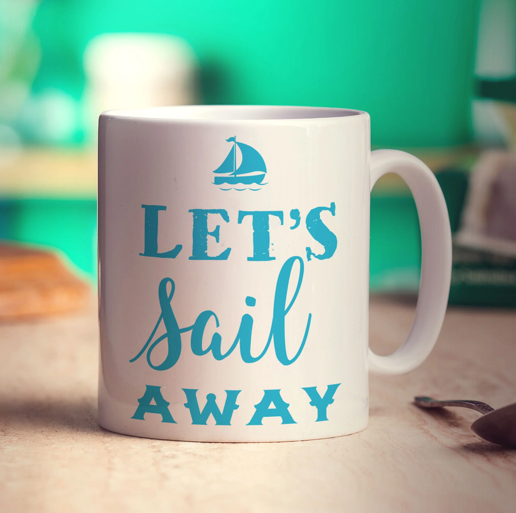 Let's Sail Away Mug