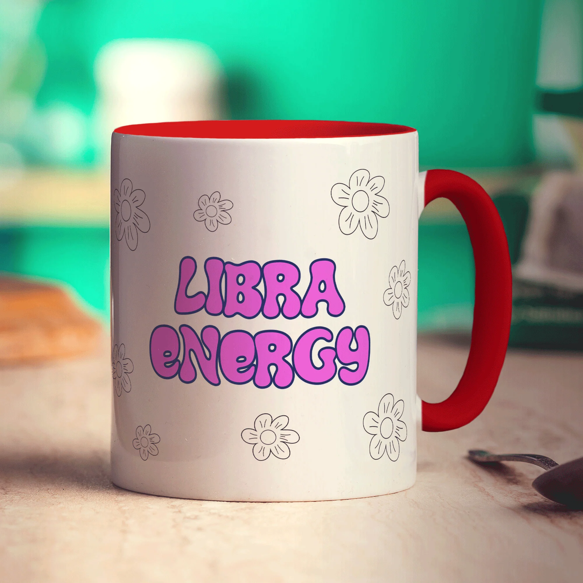 Libra Energy Star Sign Mug - Image 11