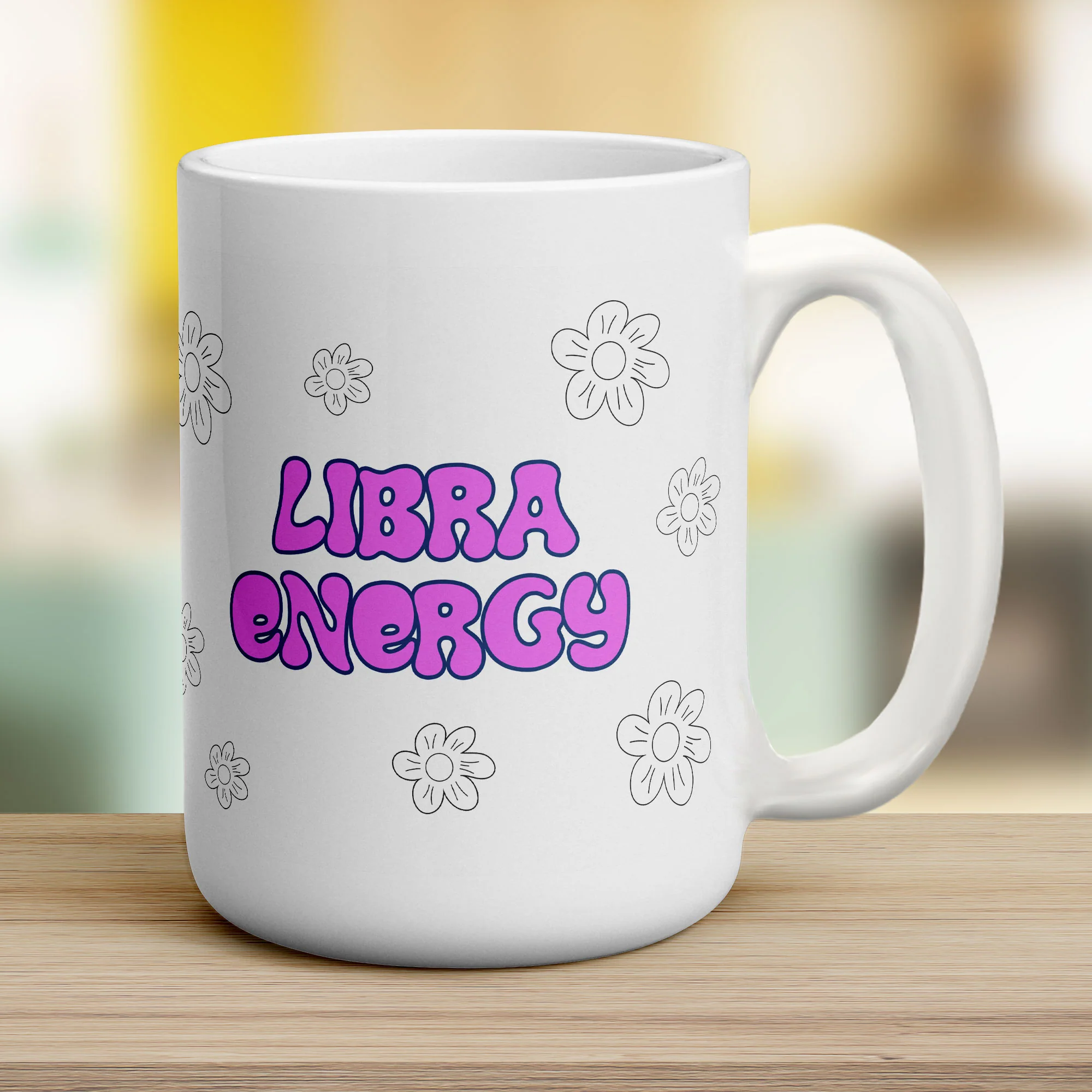Libra Energy Star Sign Mug - Image 12