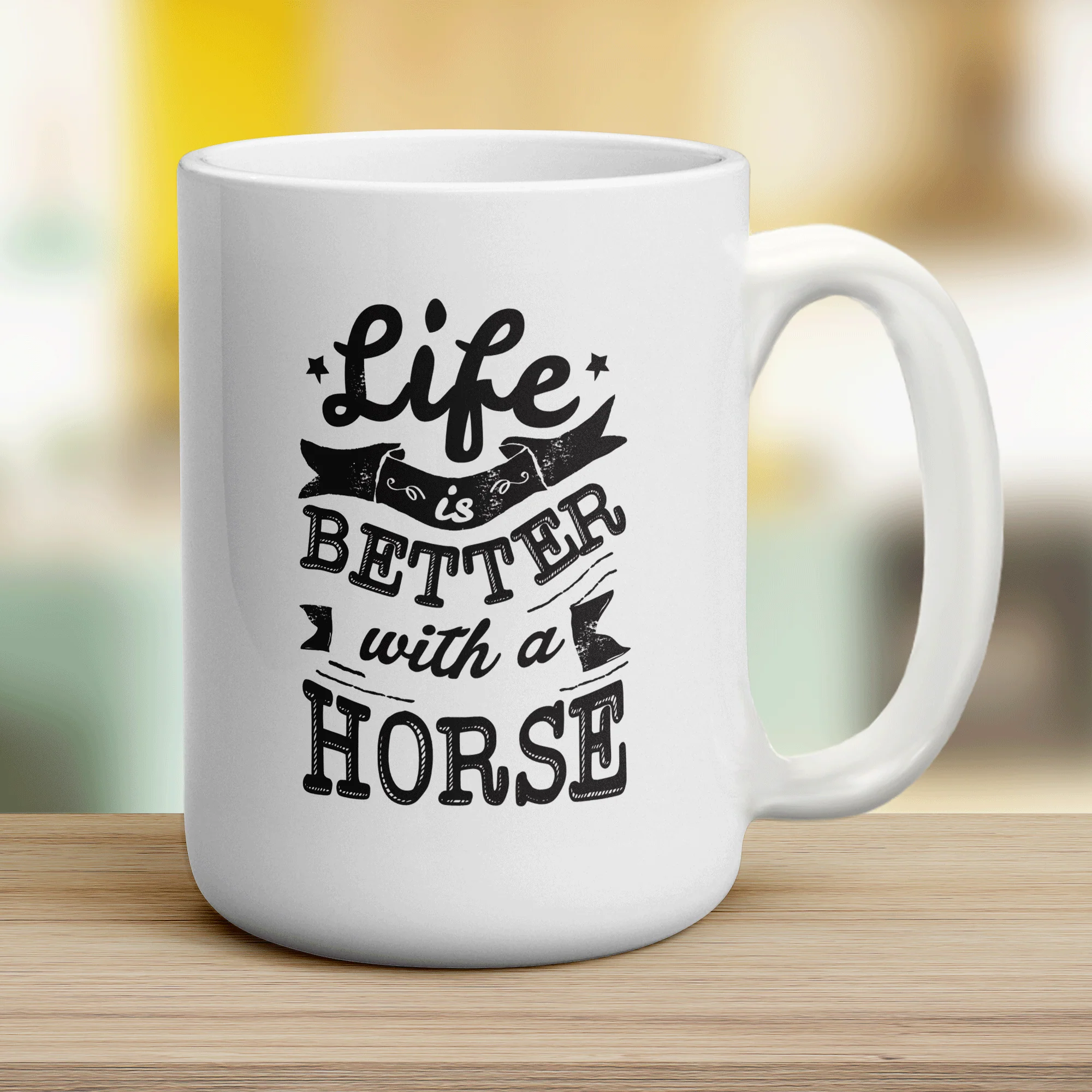 Life is Better with a Horse Mug - Image 12