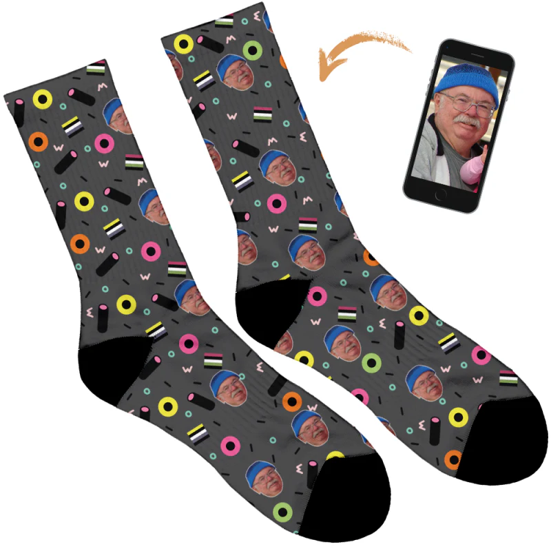 Liquorice Allsorts Personalised Socks - Image 30