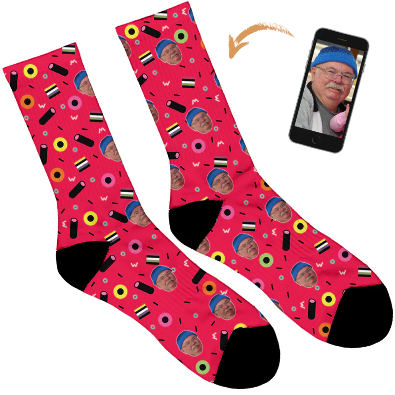 Liquorice Allsorts Personalised Socks - Image 39