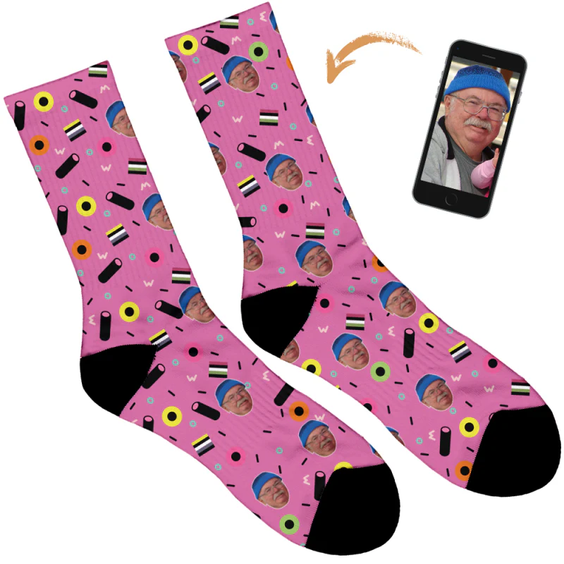 Liquorice Allsorts Personalised Socks - Image 55