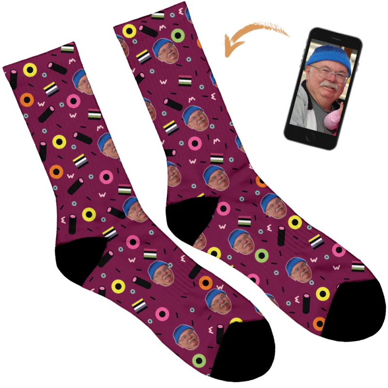 Liquorice Allsorts Personalised Socks - Image 61