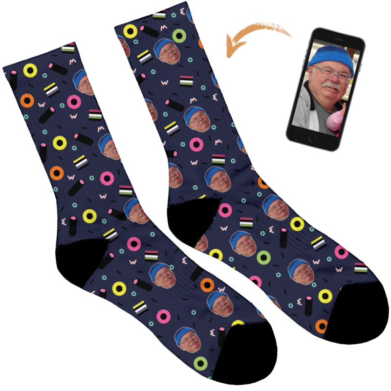 Liquorice Allsorts Personalised Socks - Image 93