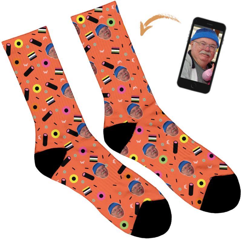 Liquorice Allsorts Personalised Socks - Image 95