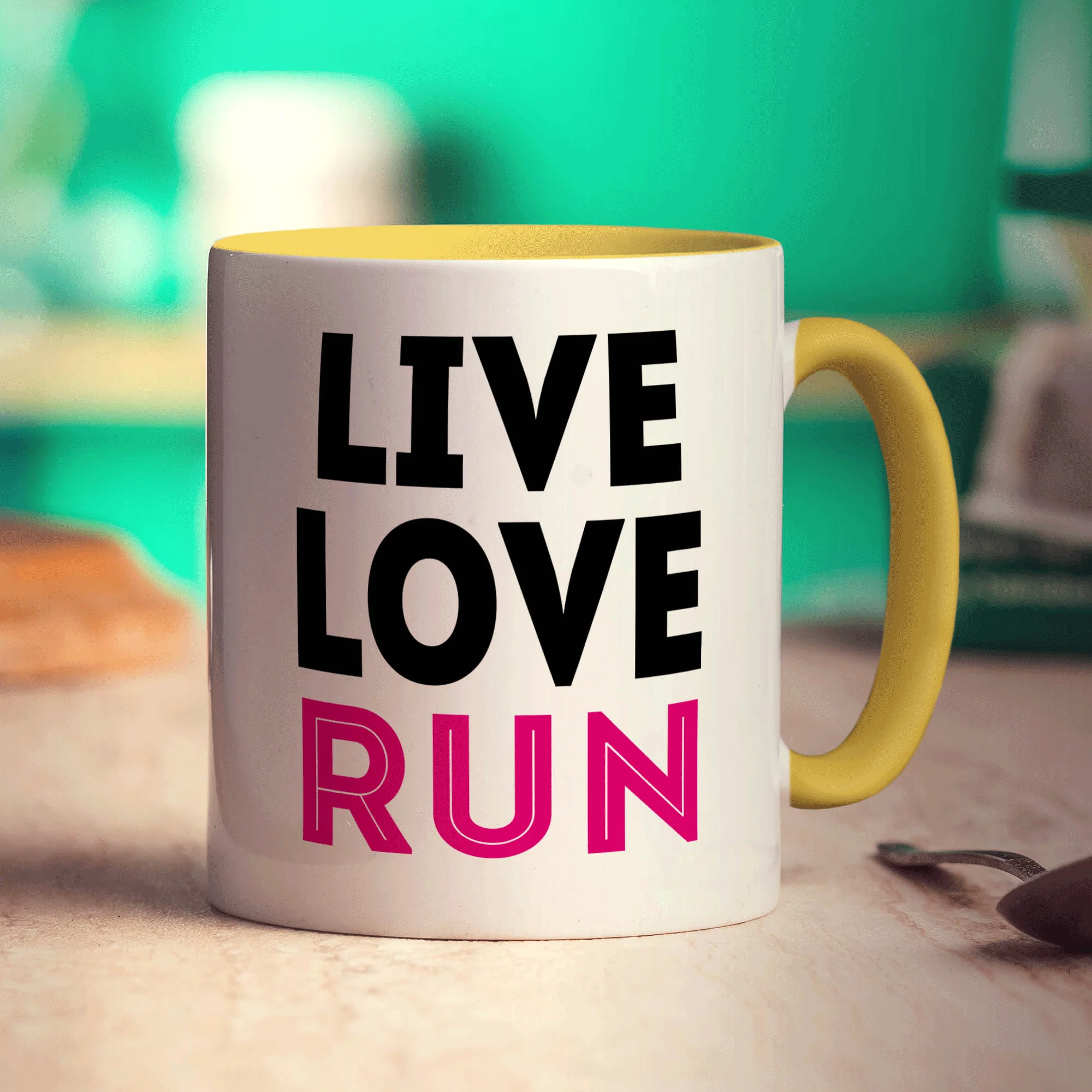 Live Love Run Mug - Image 5
