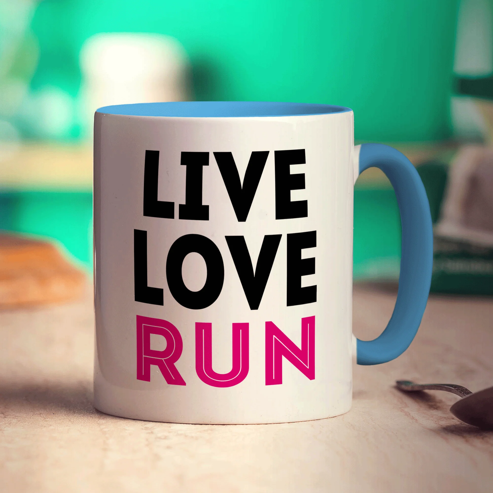Live Love Run Mug - Image 8
