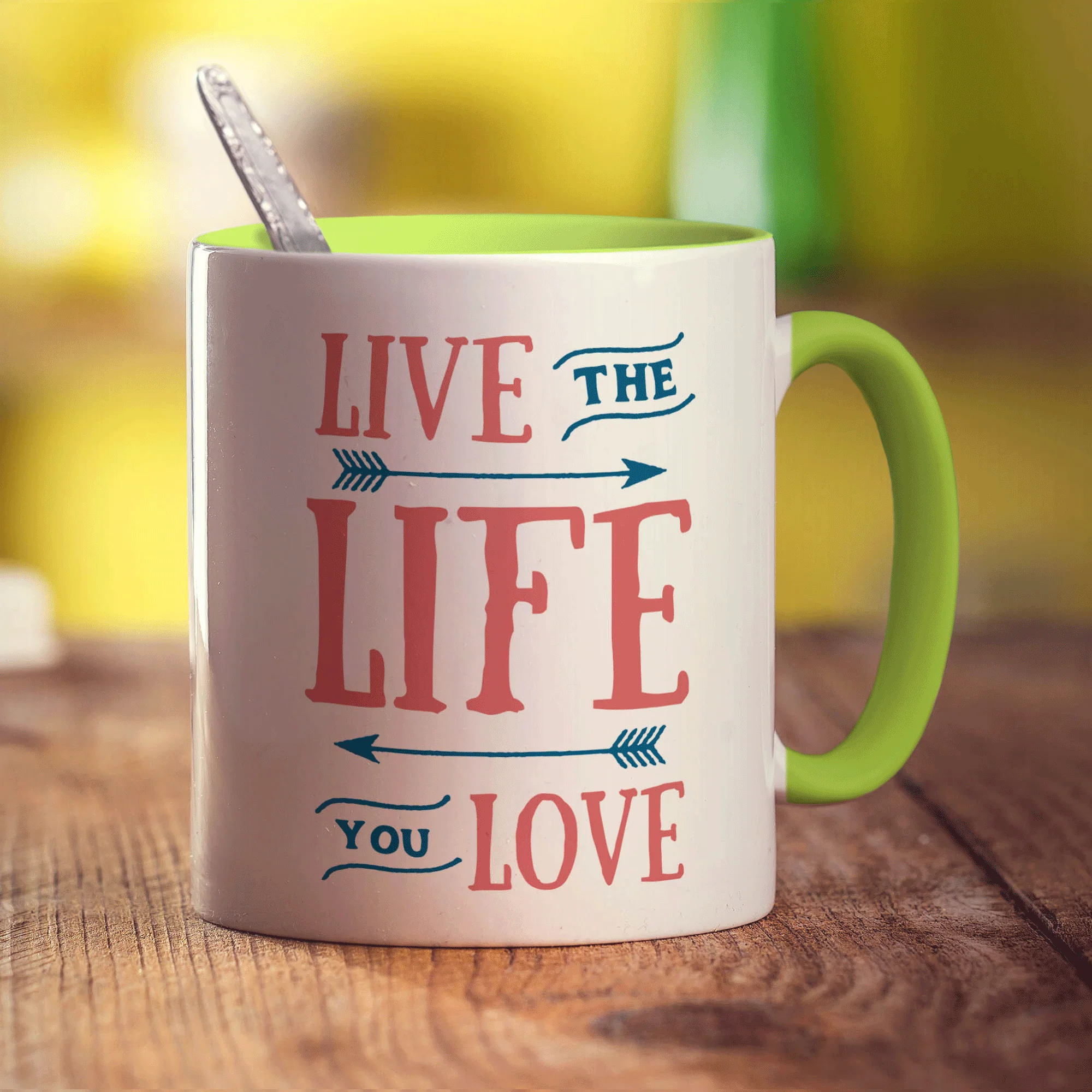 Live The Life You Love Mug - Image 7