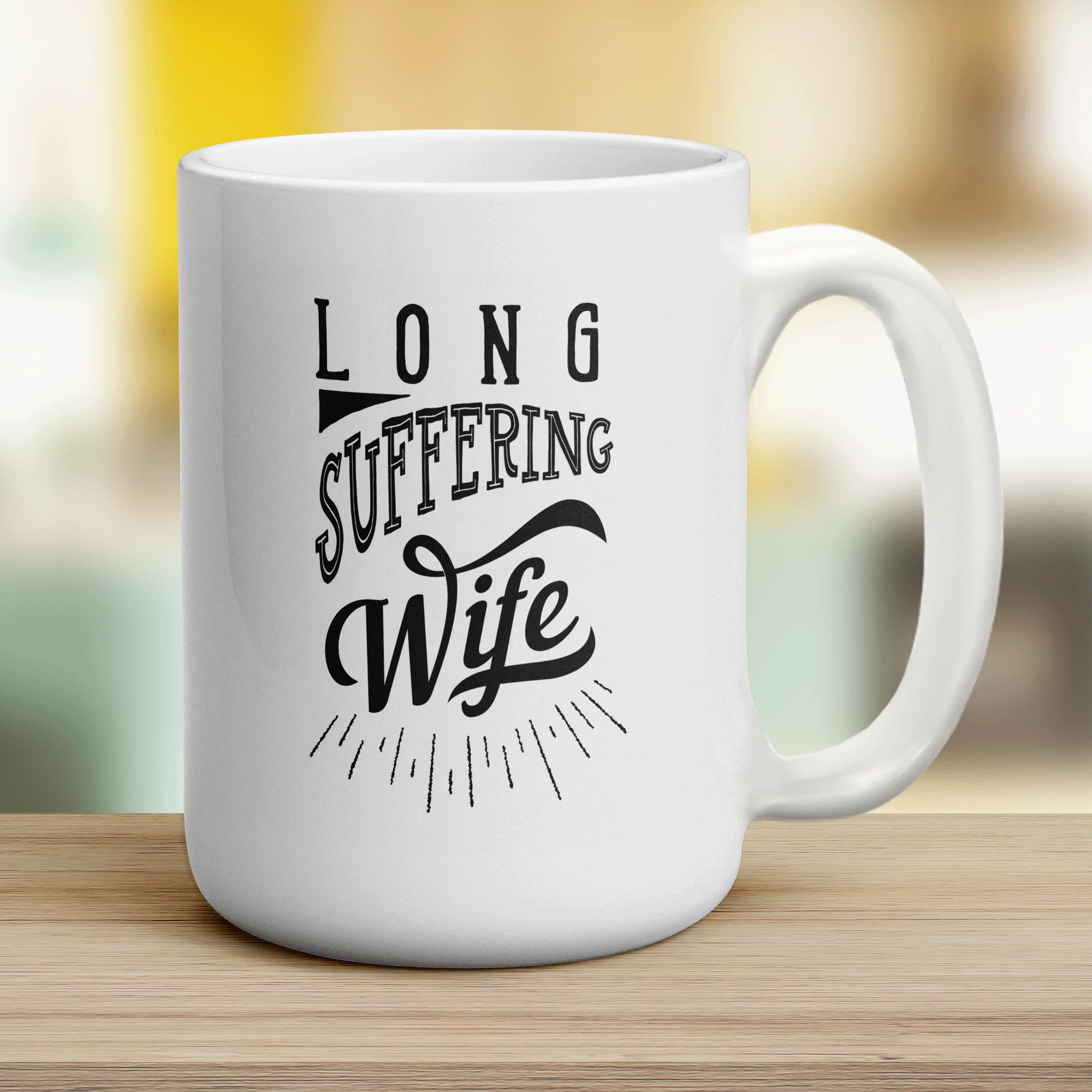 Long Suffering Wife Mug - Image 12