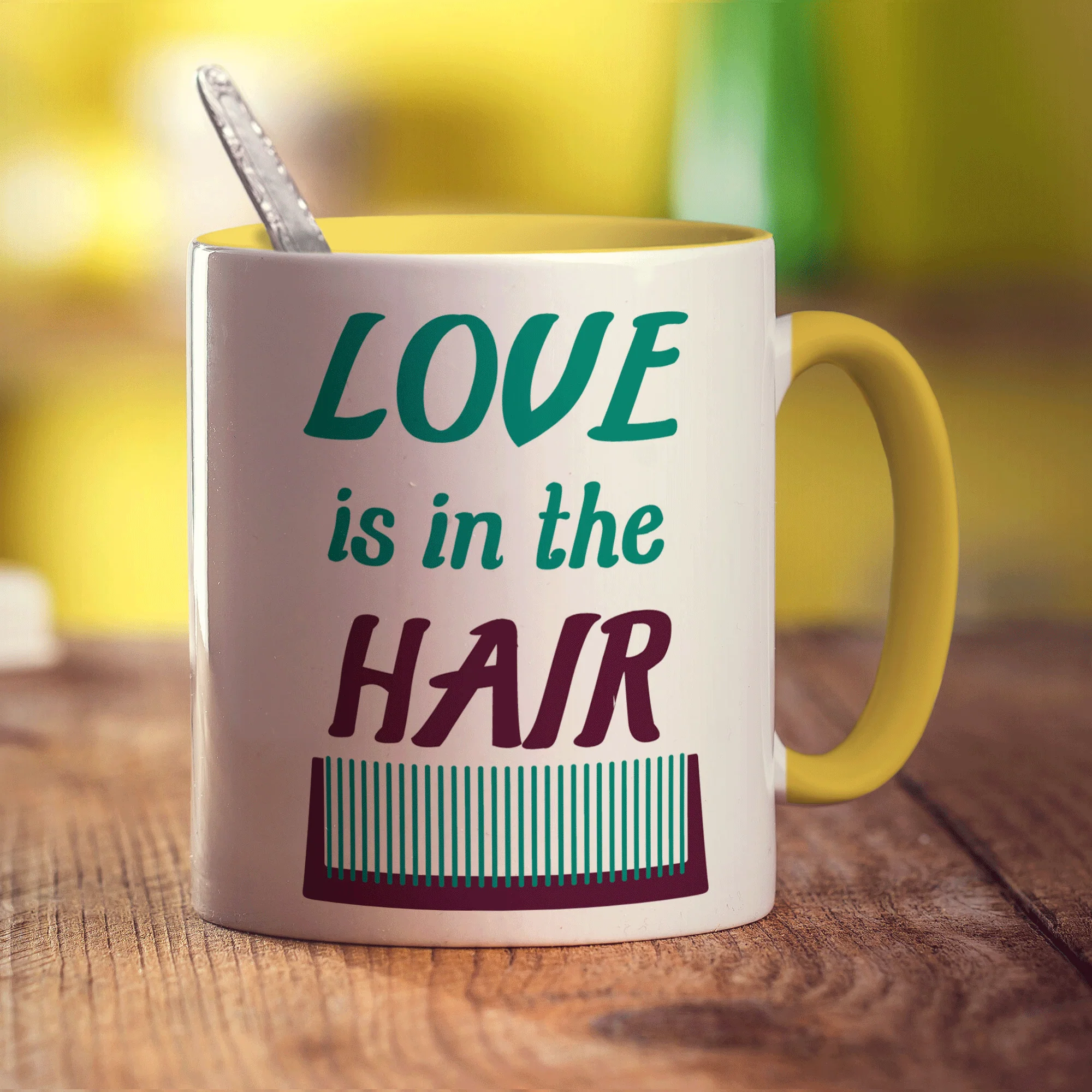 Love is in The Hair Mug - Image 5