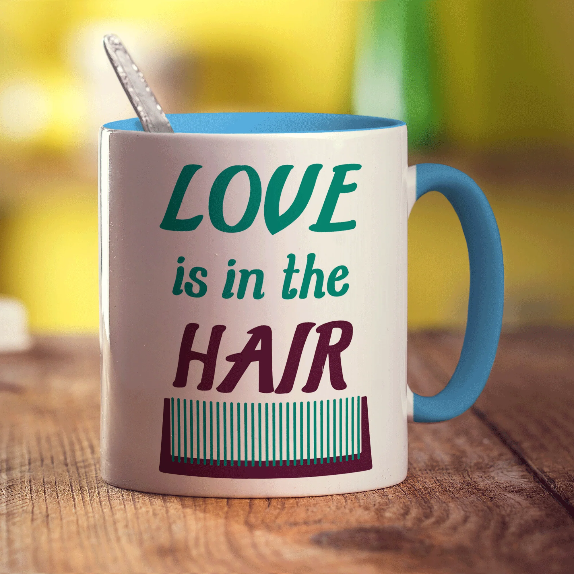 Love is in The Hair Mug - Image 8