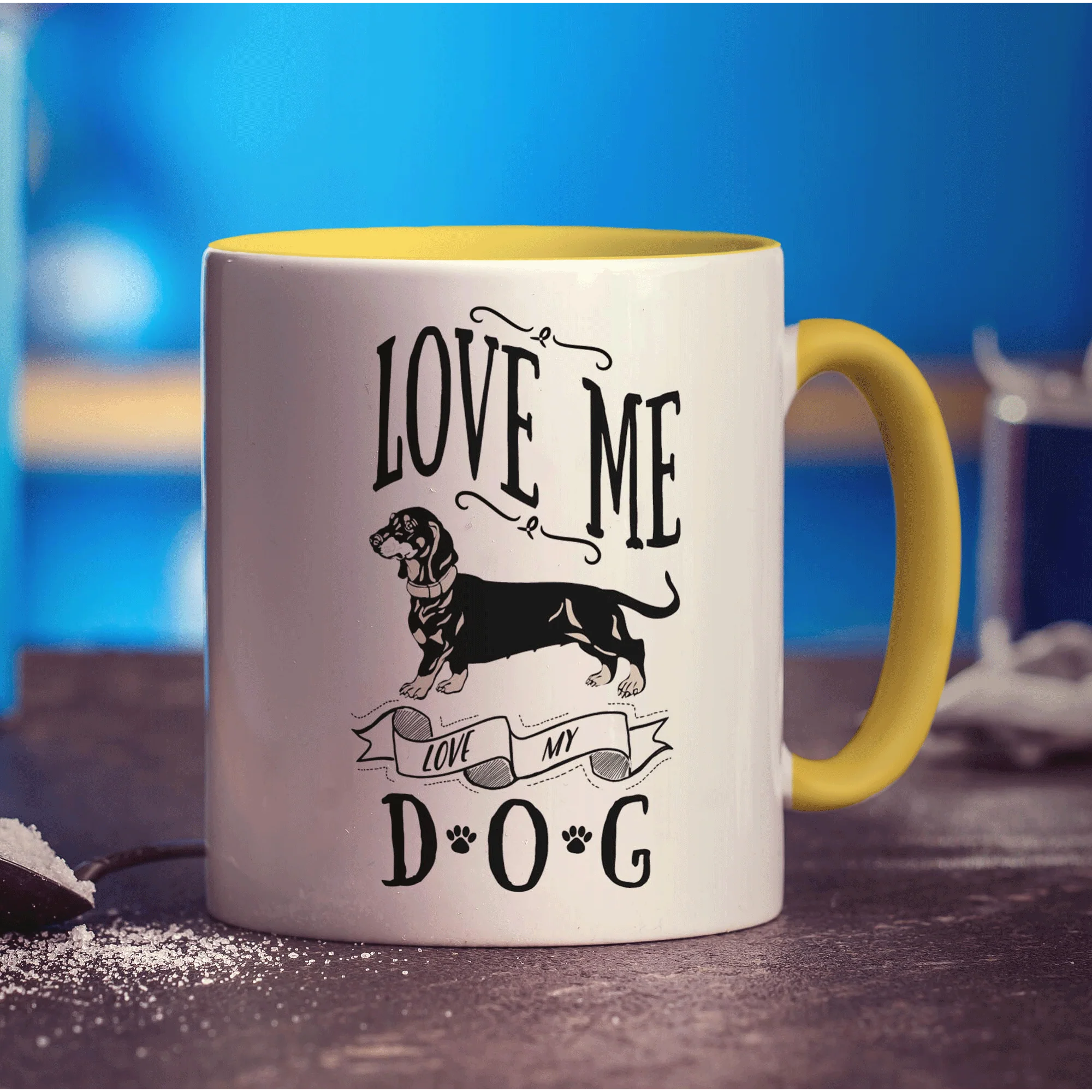 Love Me, Love My Dog Mug - Image 5