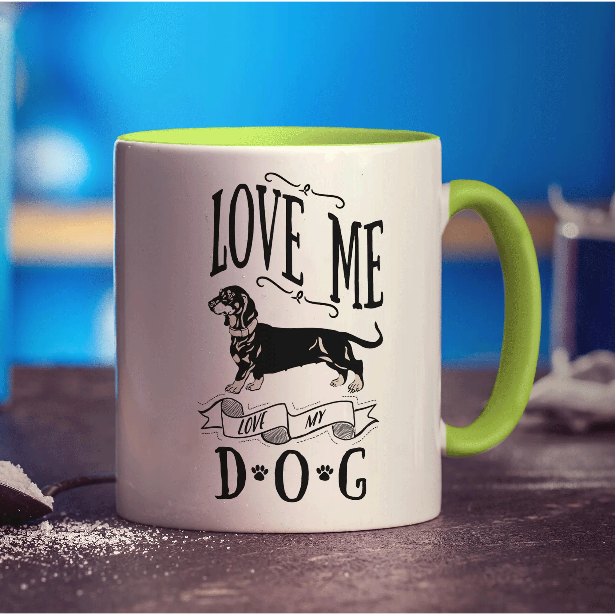 Love Me, Love My Dog Mug - Image 7