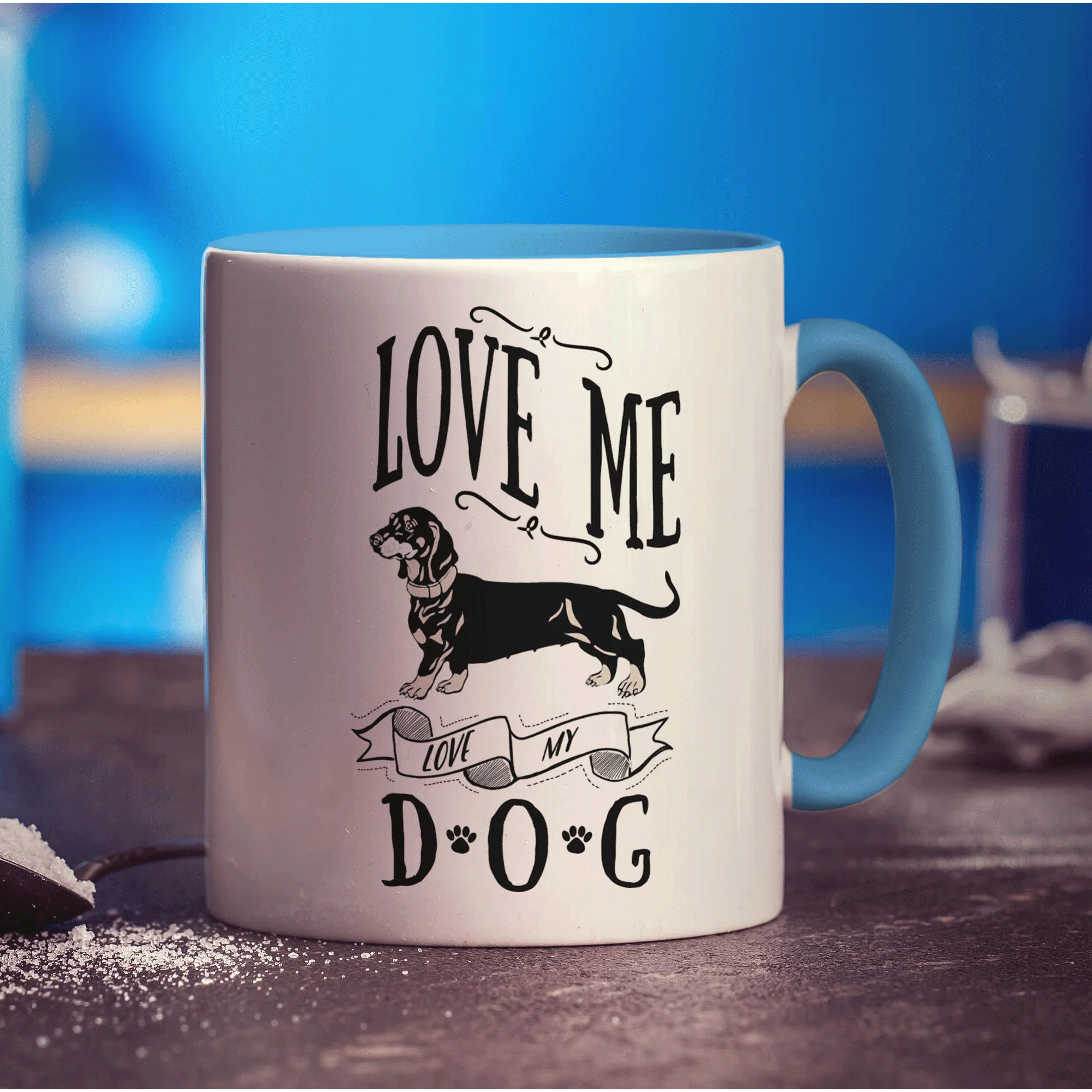 Love Me, Love My Dog Mug - Image 8