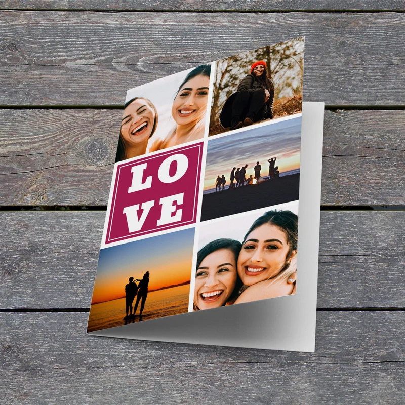 Love Photo Grid Card - Image 3