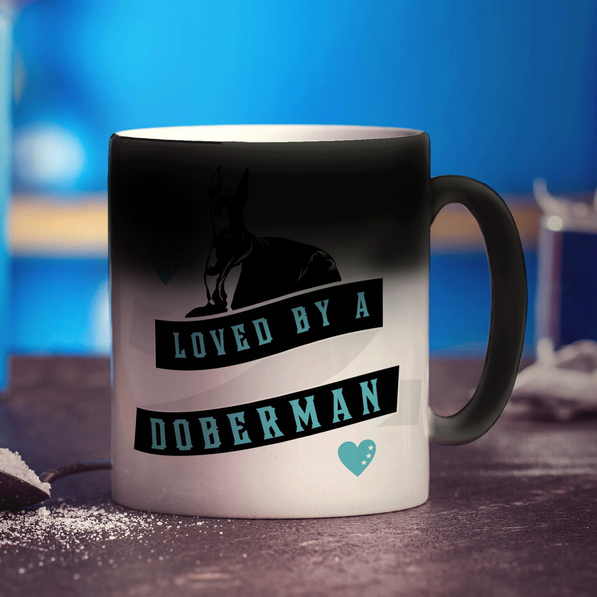 Loved By A Doberman Mug - Image 6