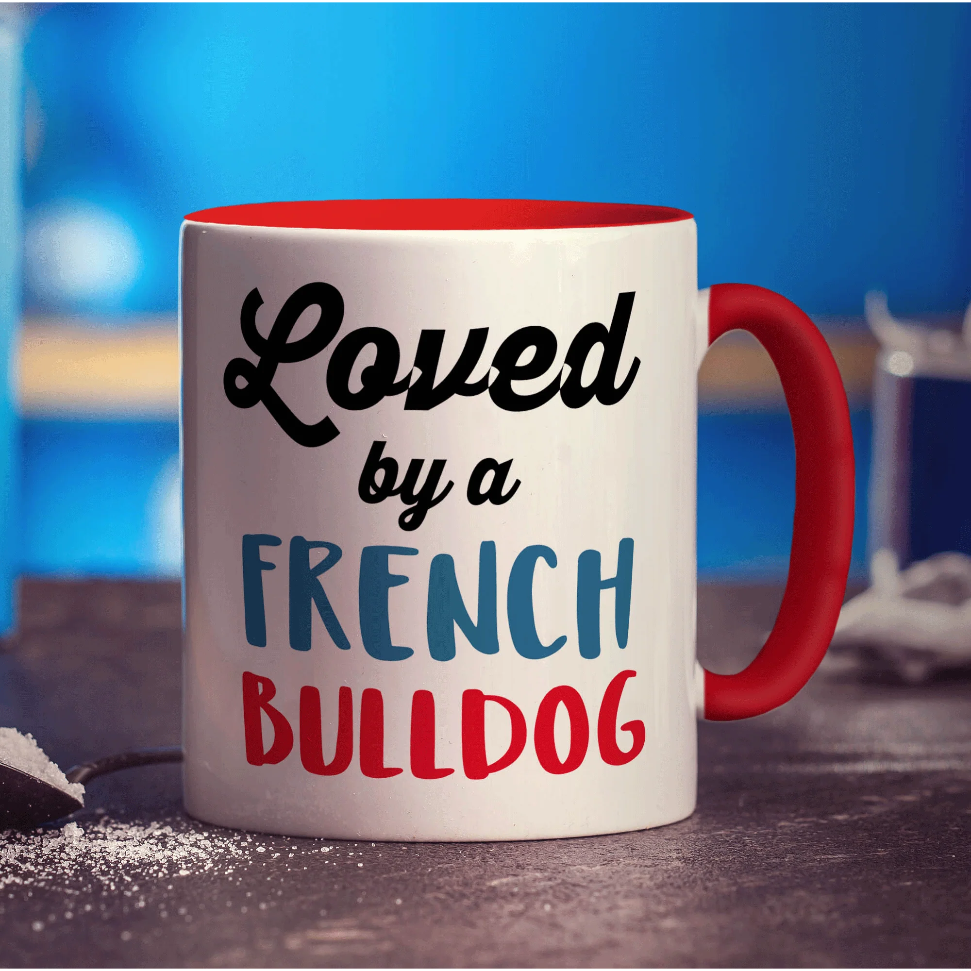 Loved By a French Bulldog Mug - Image 11