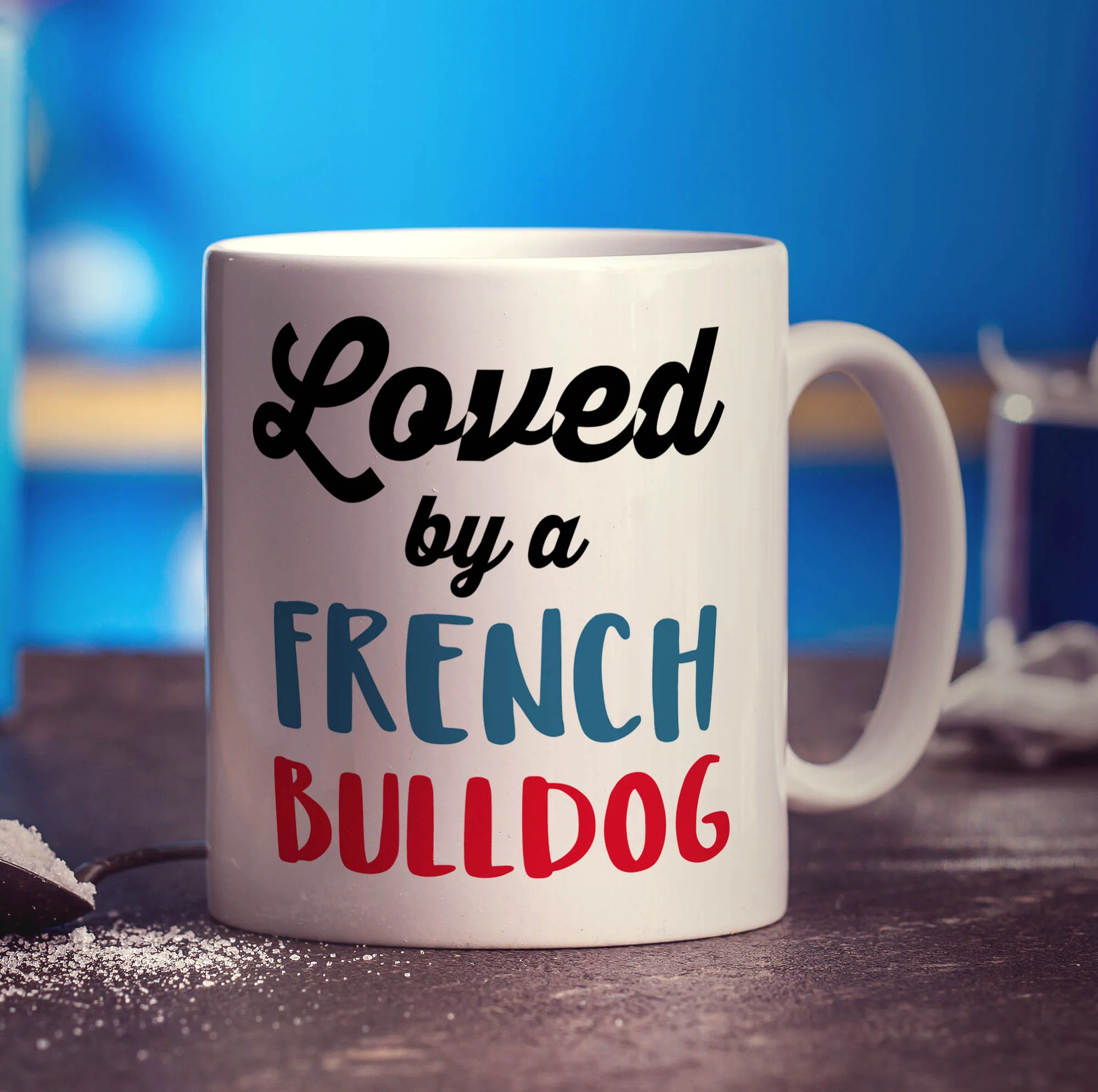 Loved By a French Bulldog Mug - Image 3