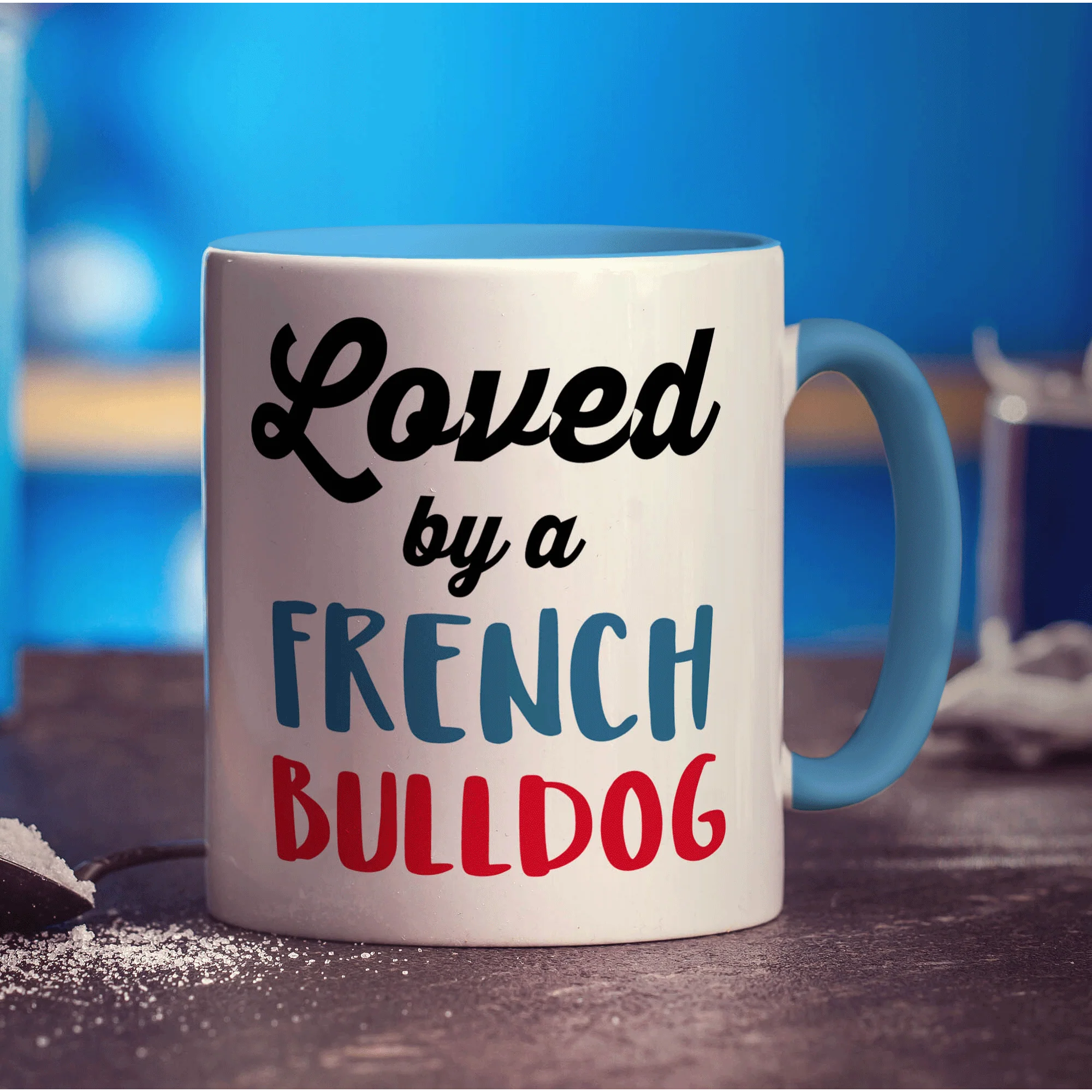 Loved By a French Bulldog Mug - Image 8