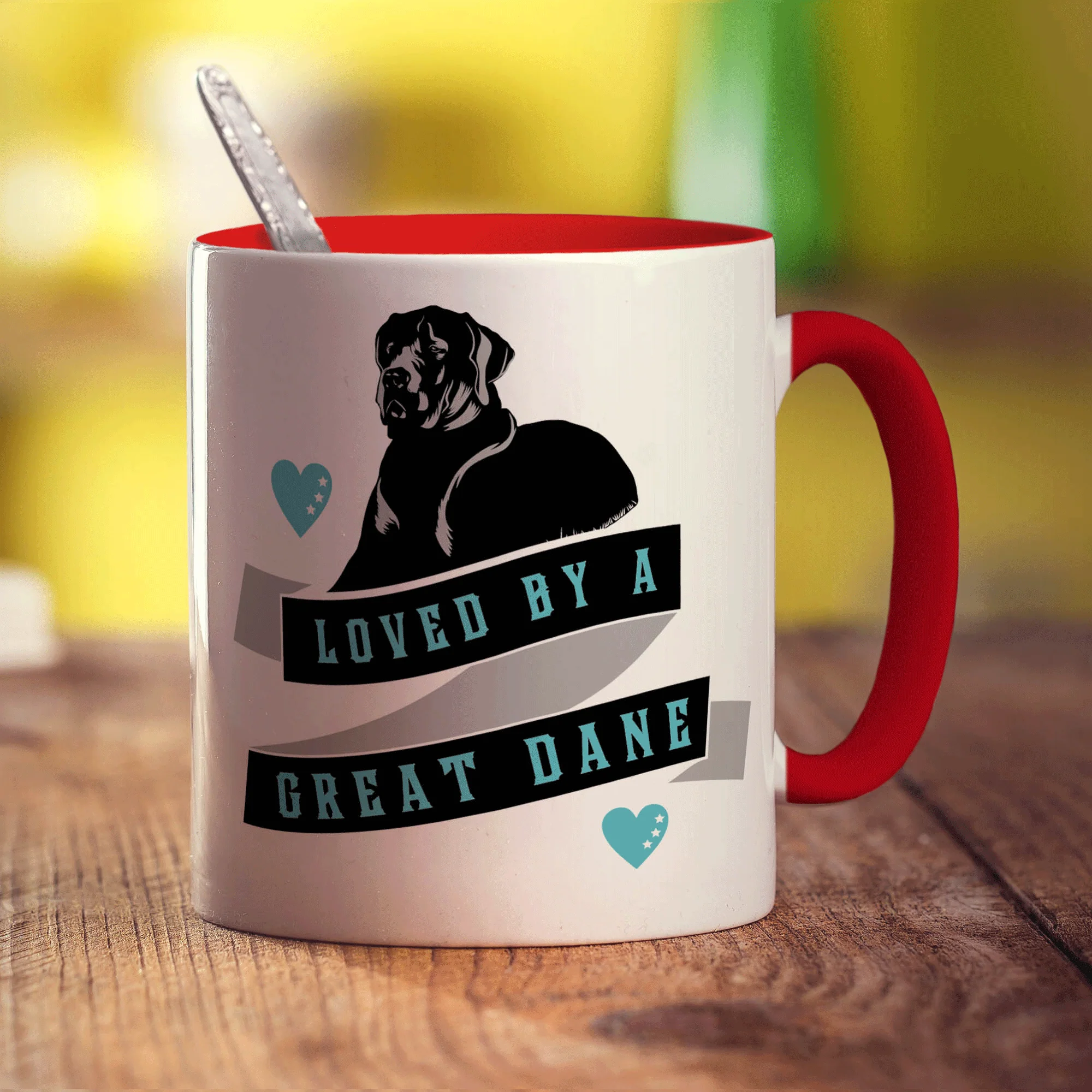 Loved By A Great Dane Mug - Image 11