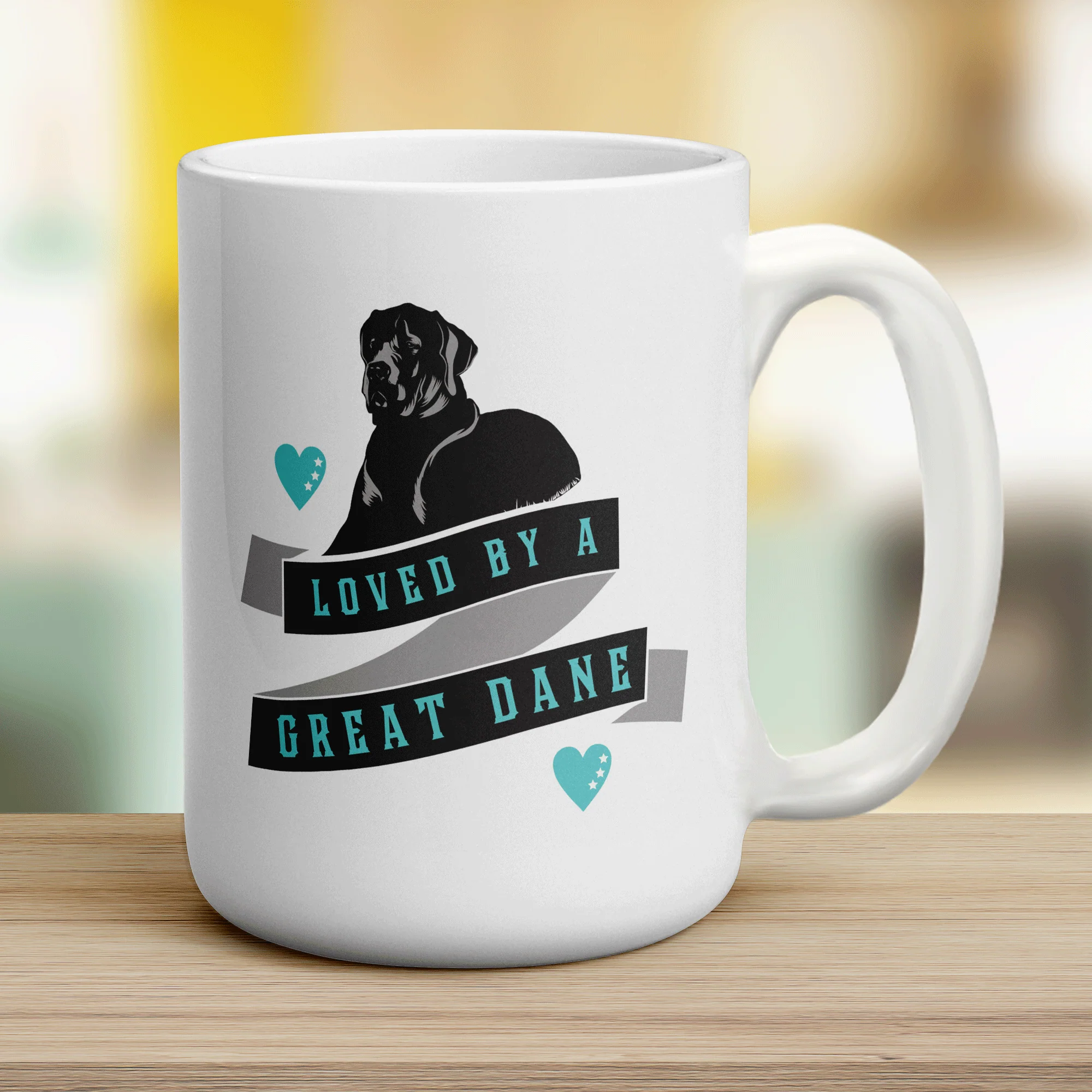 Loved By A Great Dane Mug - Image 12