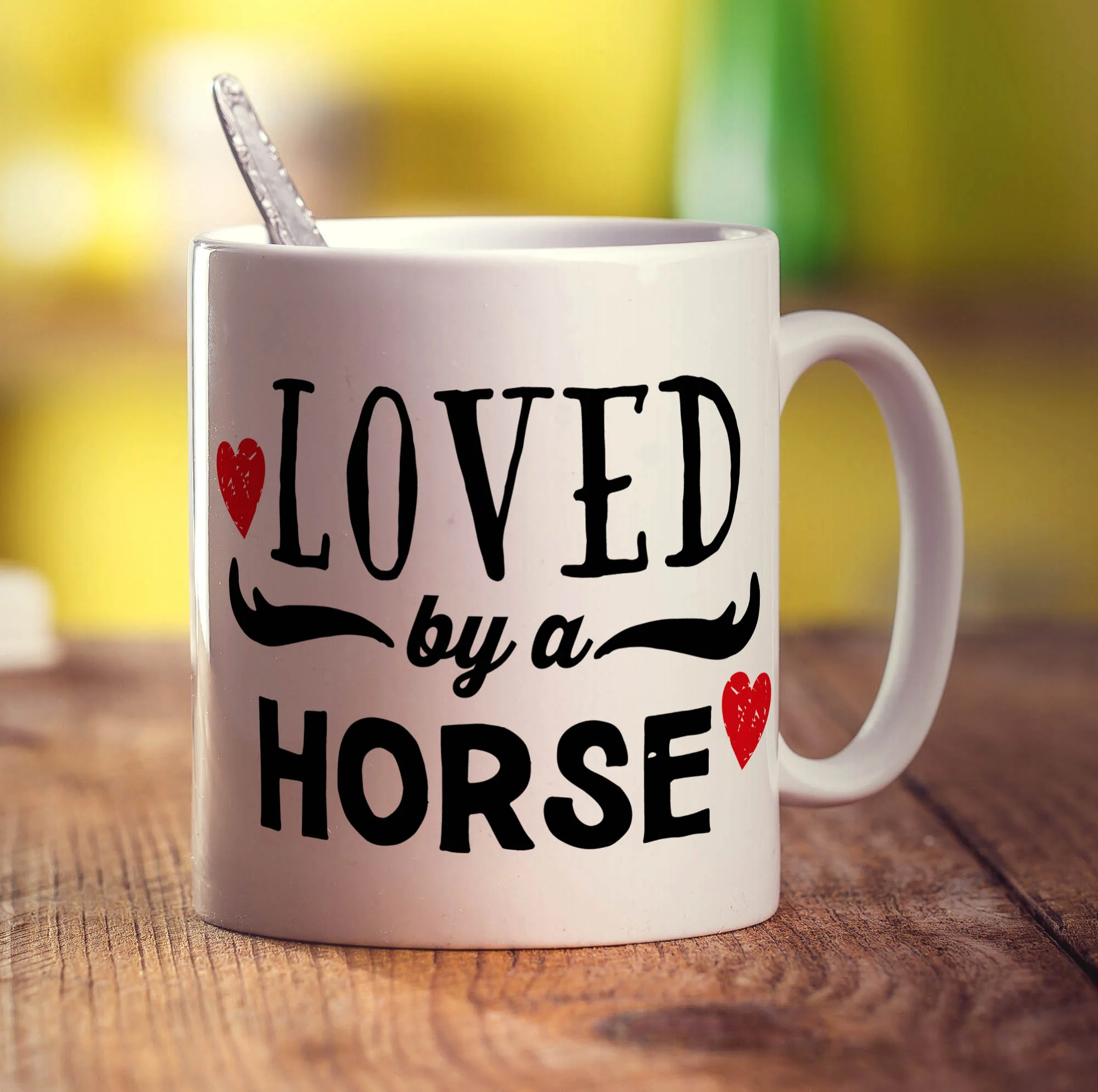 Loved By a Horse Mug - Image 3