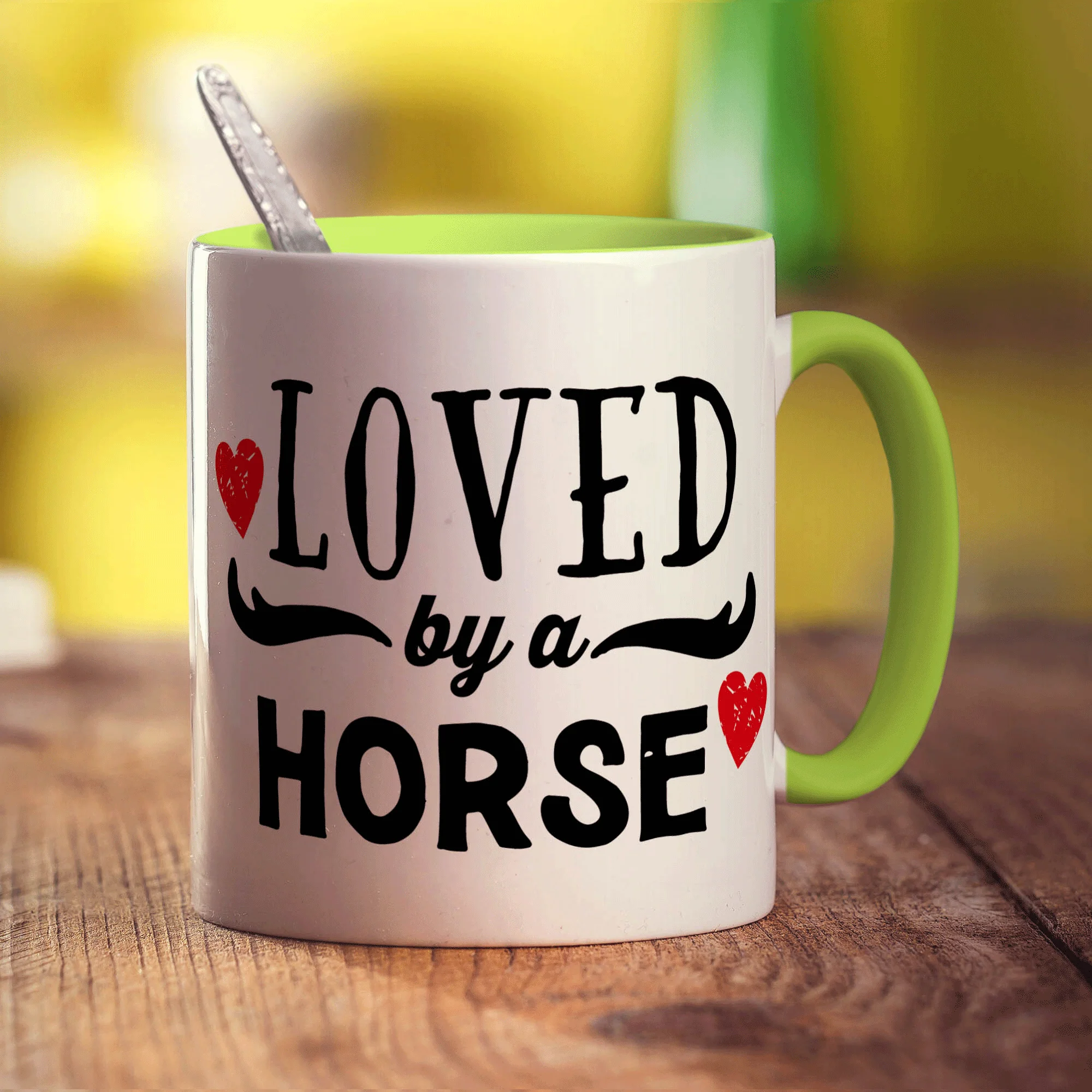 Loved By a Horse Mug - Image 7
