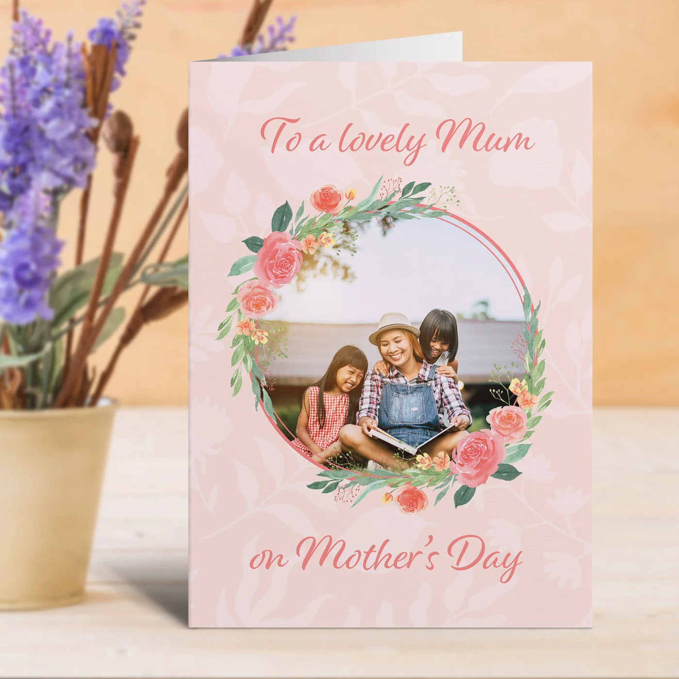Lovely Mum Mother's Day Photo Card - Image 2