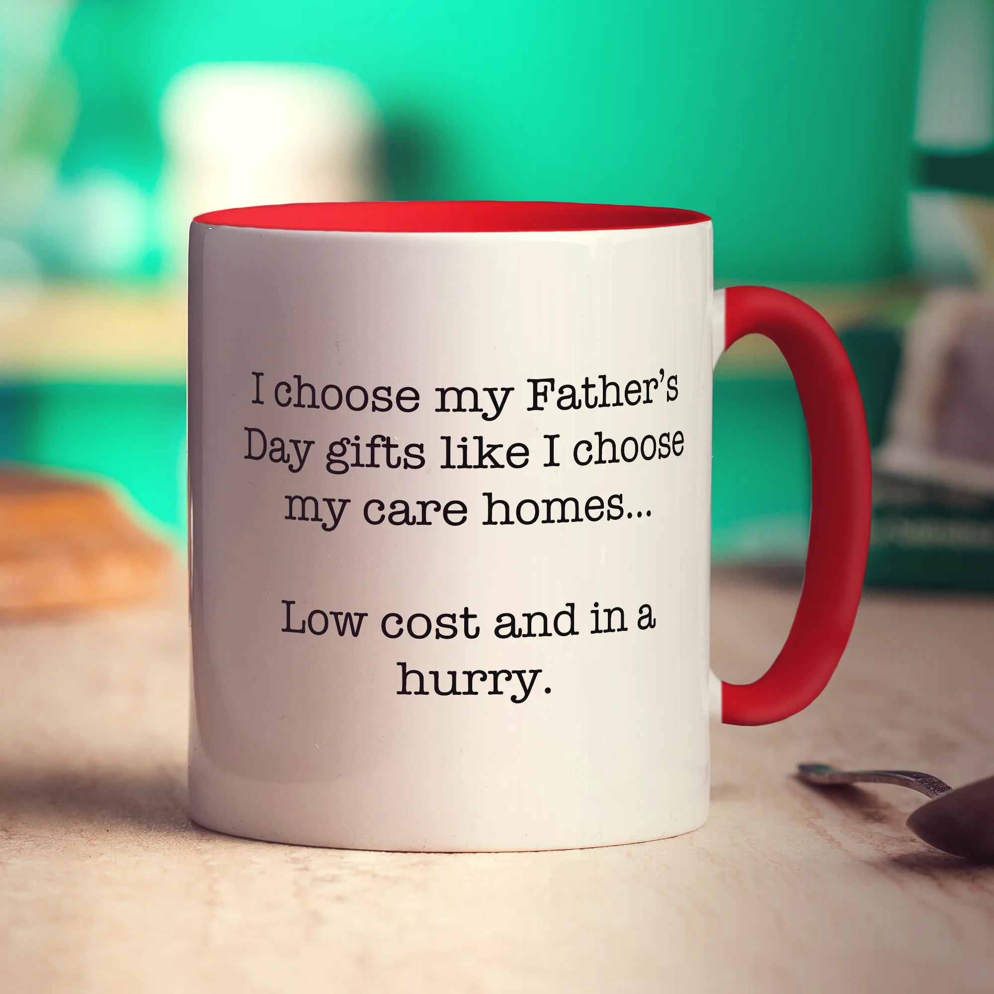 Low Cost and in a Hurry Father's Day Message Mug - Image 8