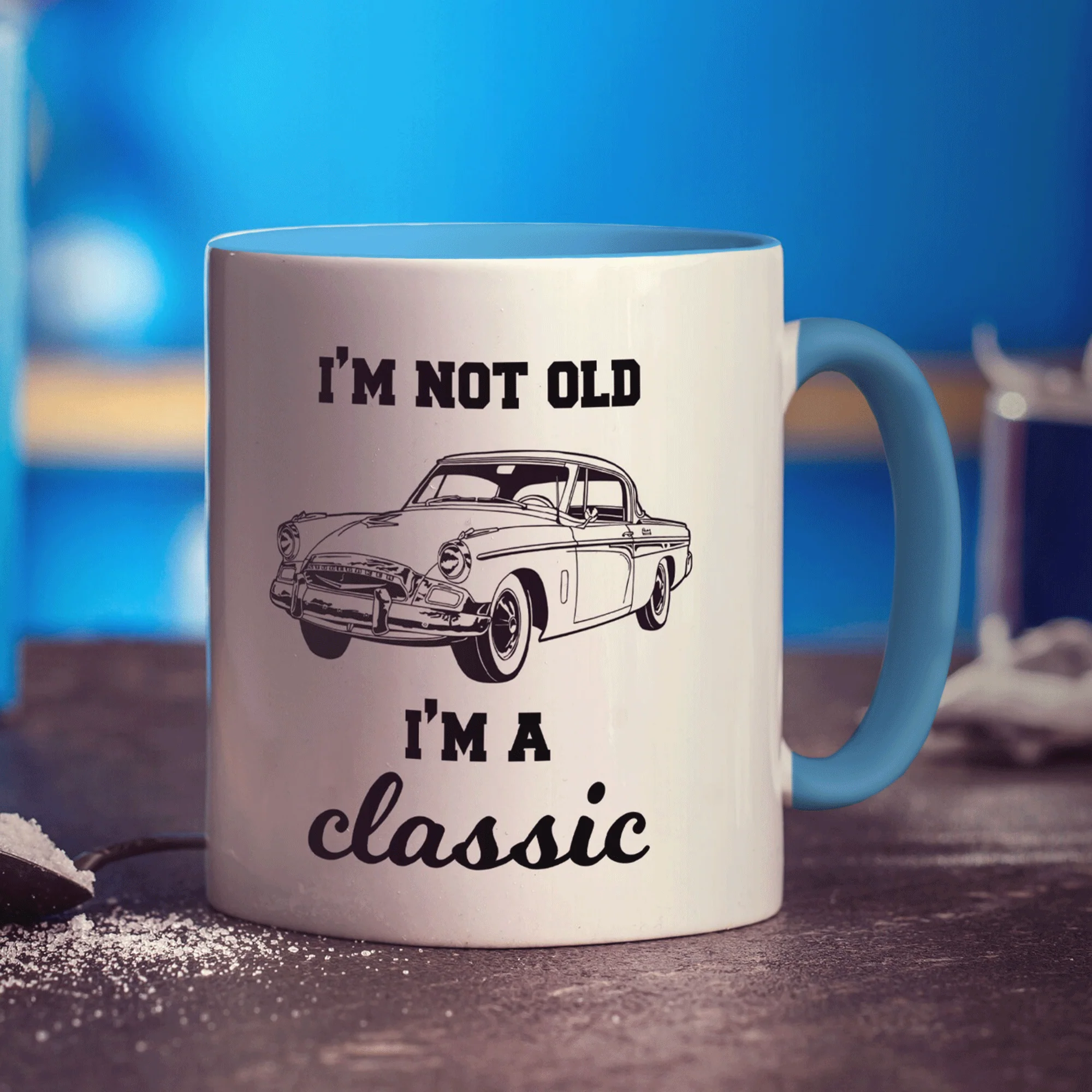 I'm not Old, I'm a Classic Car Mug - Image 8