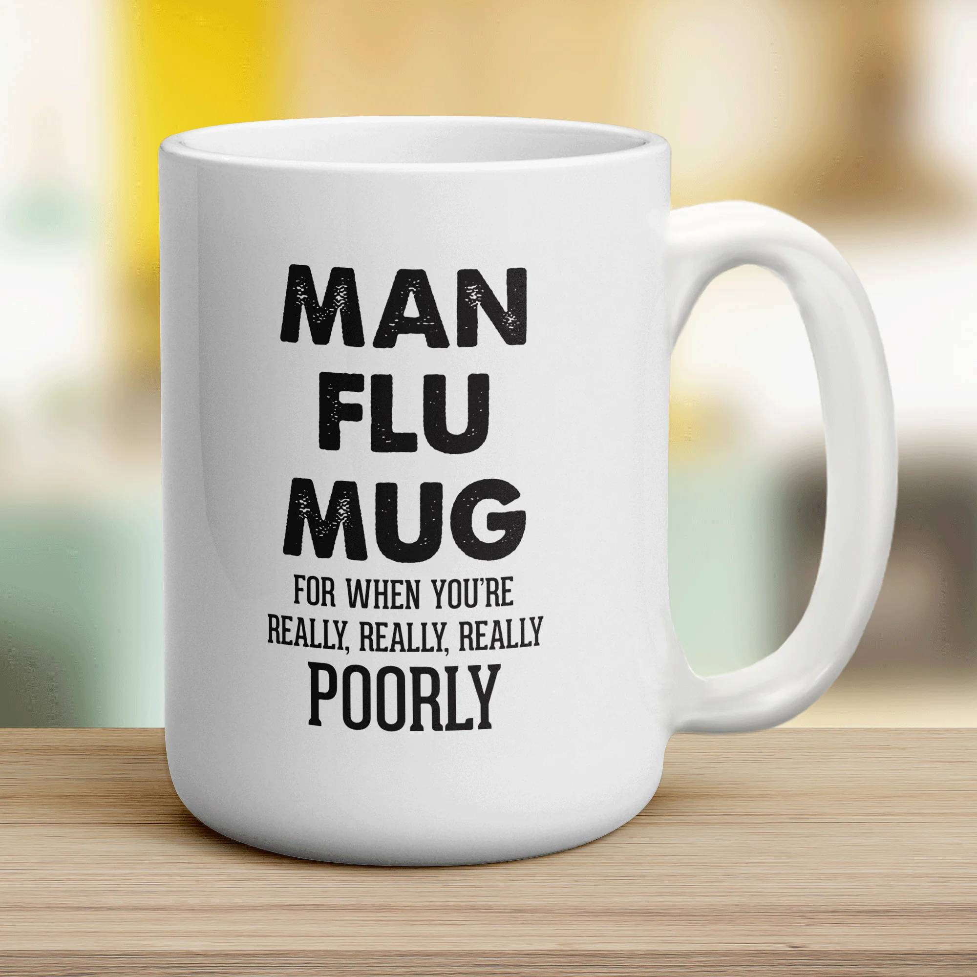 Man Flu Mug For When You're Really, Really, Really Poorly Mug - Image 12