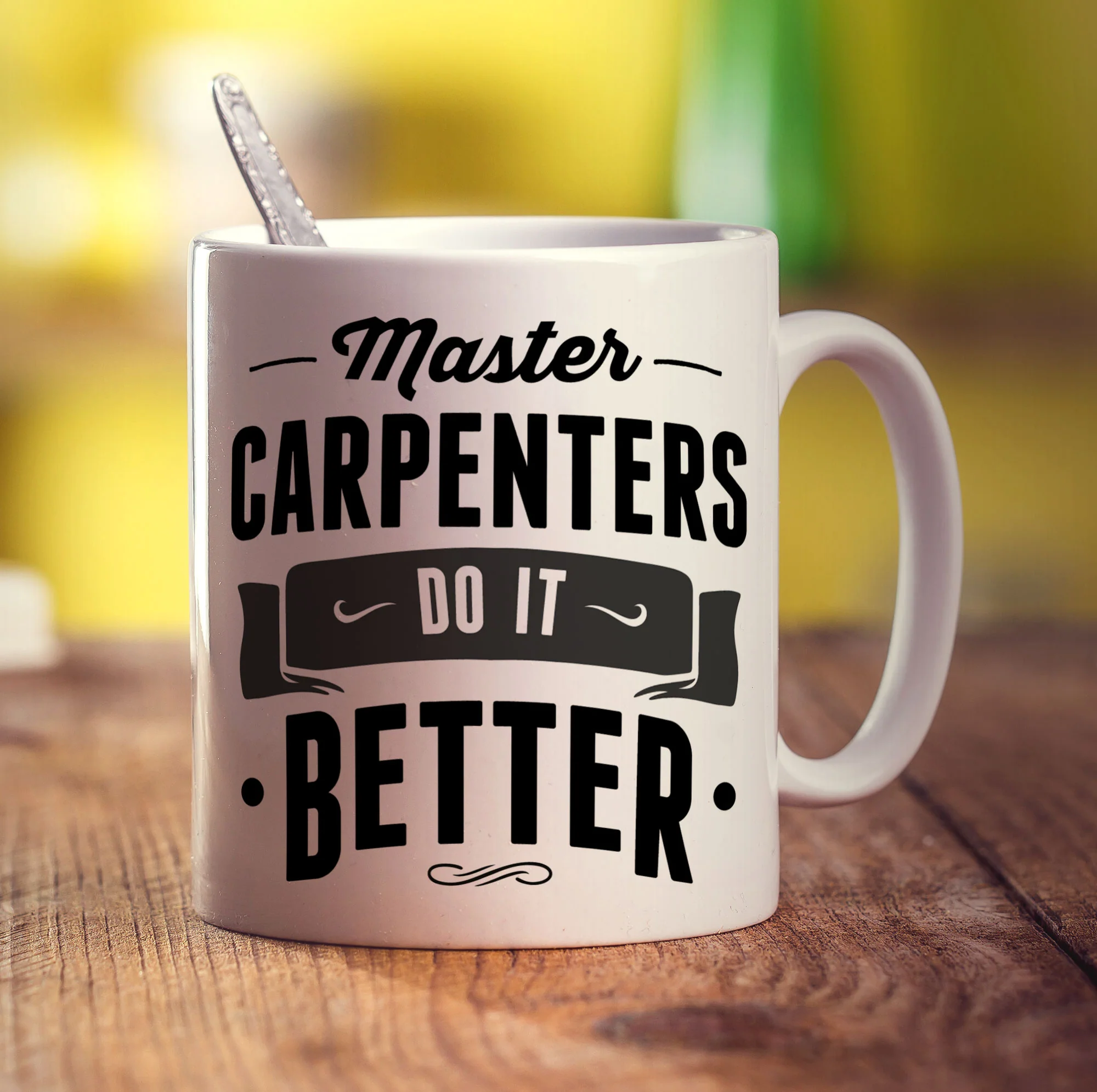 Master Carpenters Do It Better Mug - Image 3