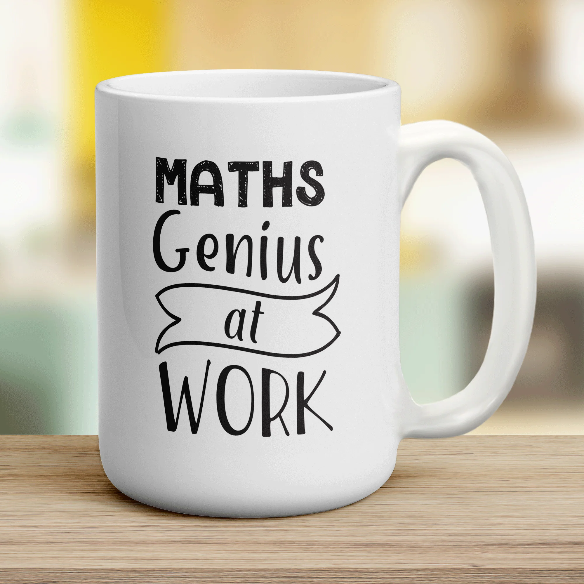 Maths Genius at Work Mug - Image 12