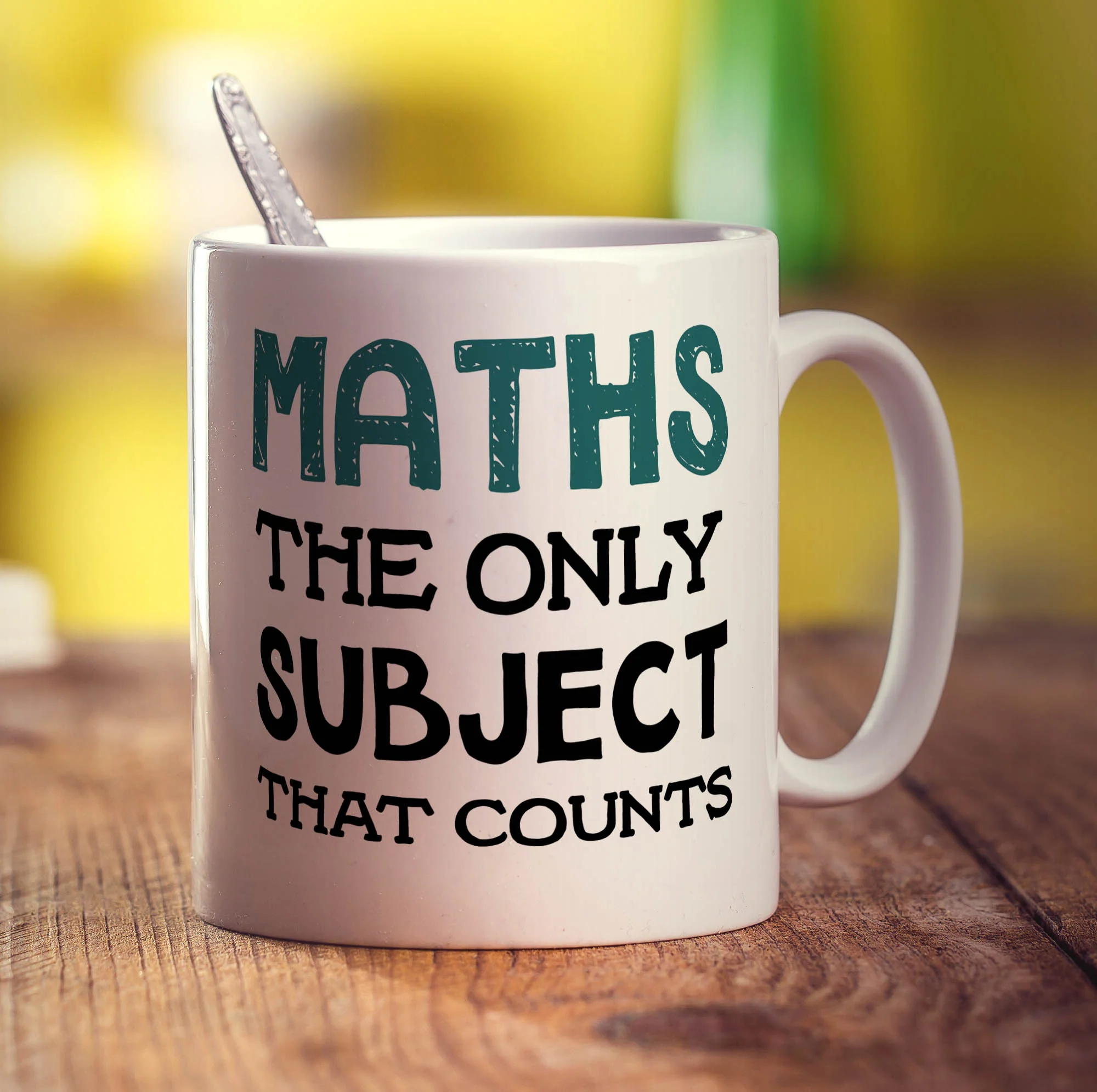 Maths The Only Subject That Counts Mugs - Image 3