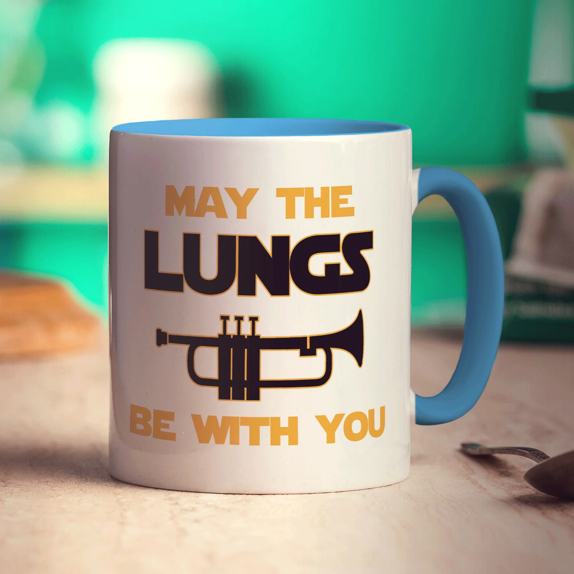 May the Lungs be With you Trumpet Mug - Image 10