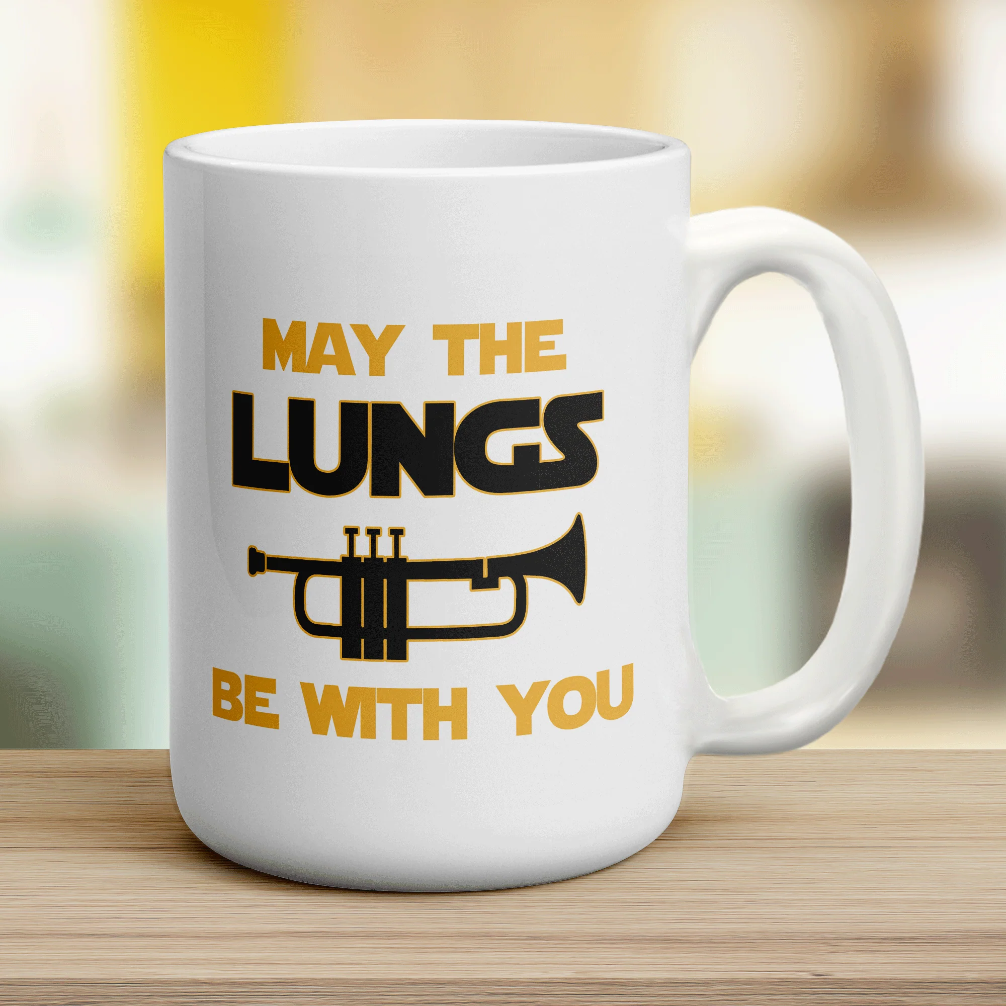May the Lungs be With you Trumpet Mug - Image 14