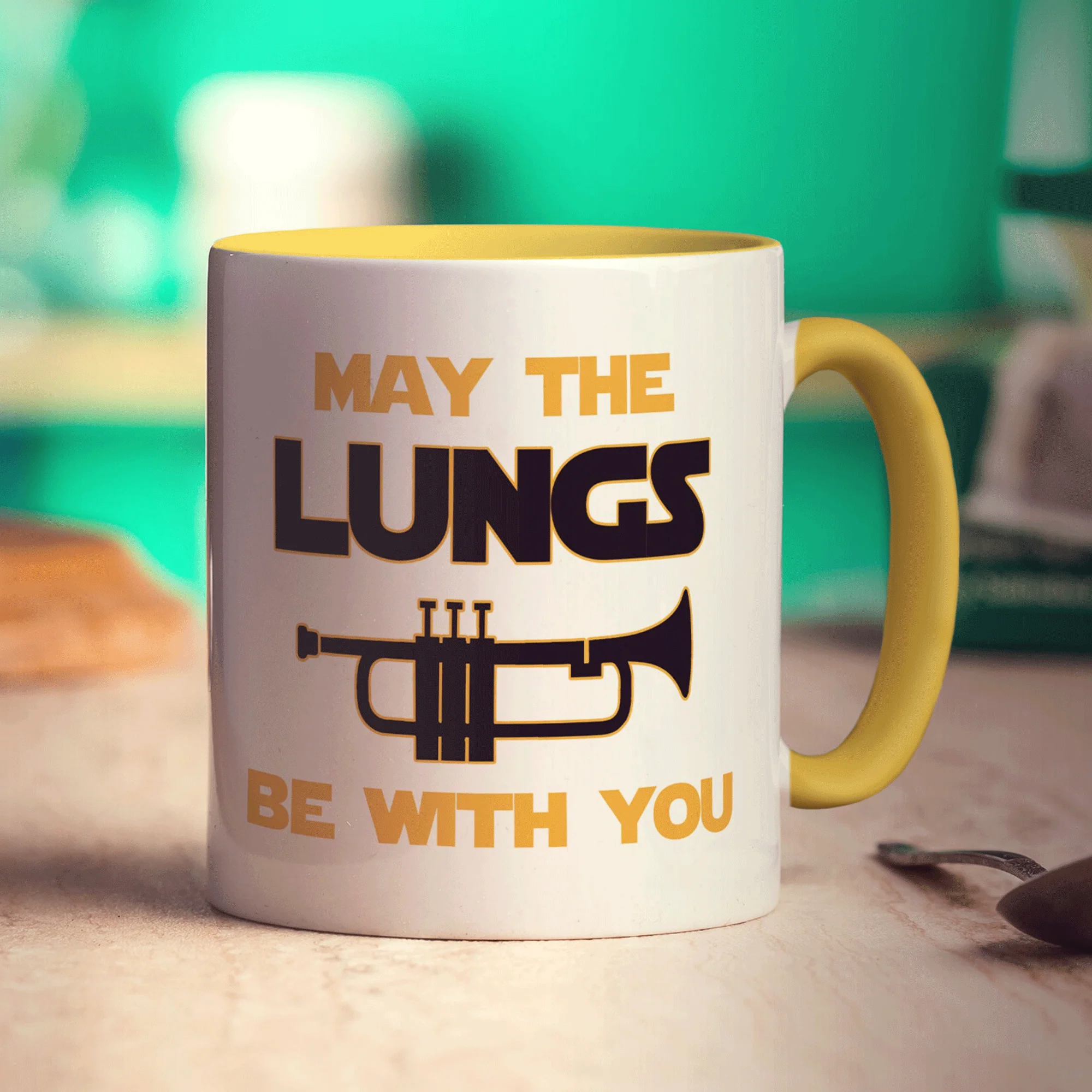 May the Lungs be With you Trumpet Mug - Image 7