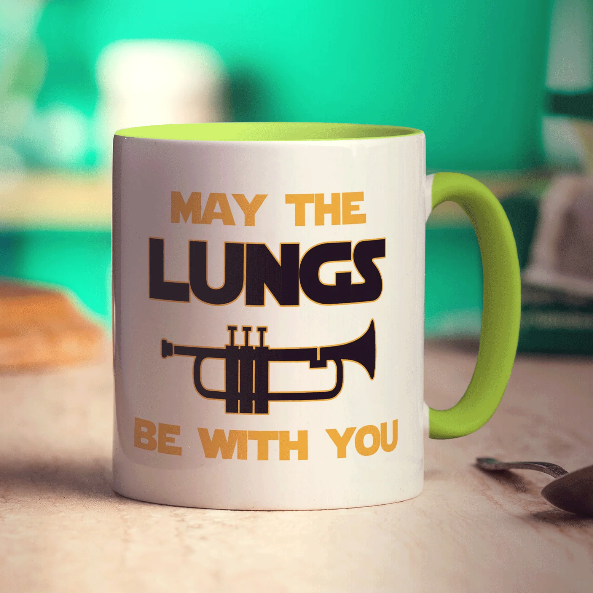 May the Lungs be With you Trumpet Mug - Image 9