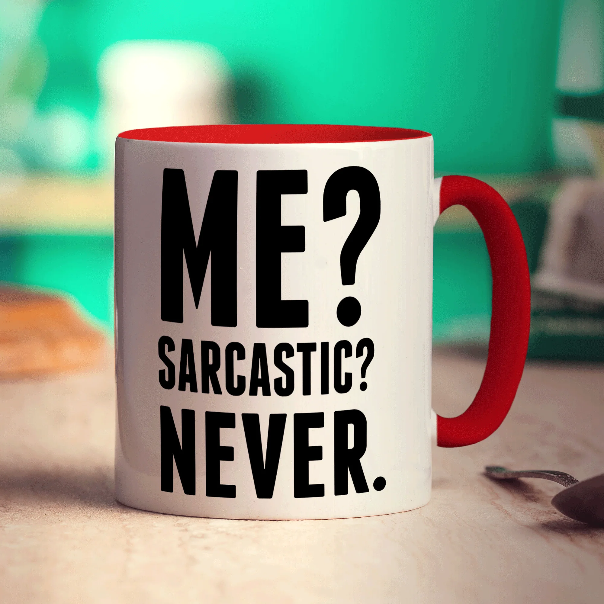 Me? Sarcastic? Never. Mug - Image 11
